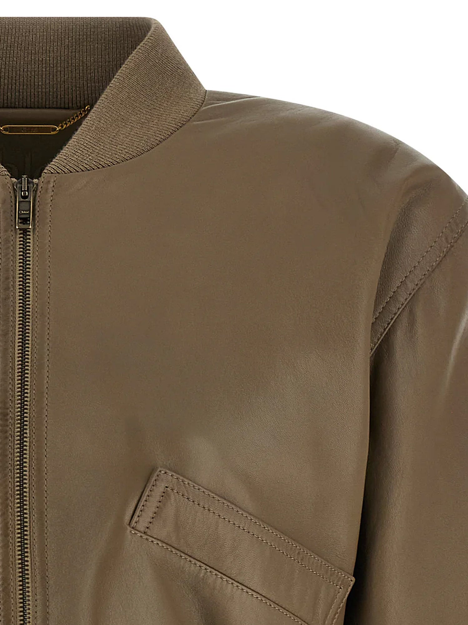 Chloè Jackets Baobab Brown Pelle