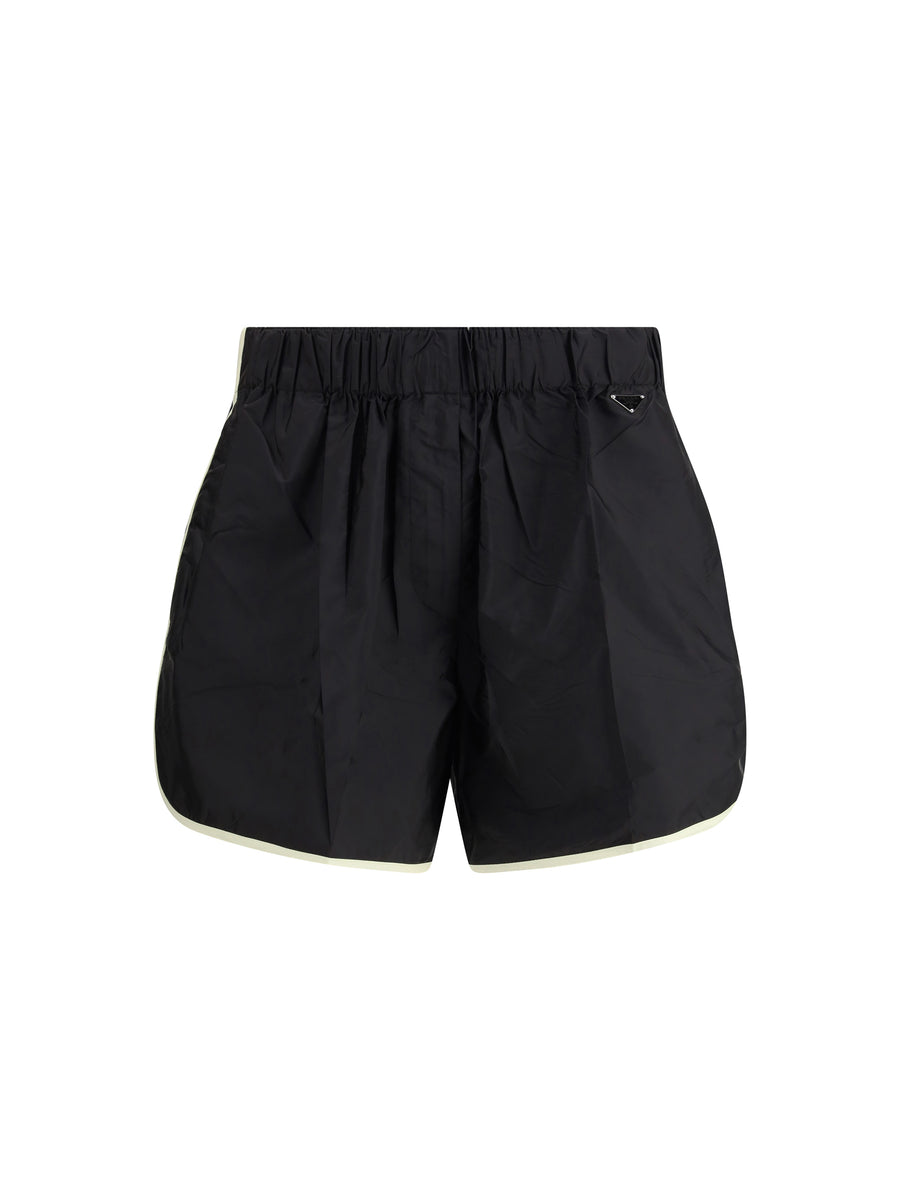 Shorts Re-Nylon Black-Vanilla Black/vanilla Recycled Polyamide