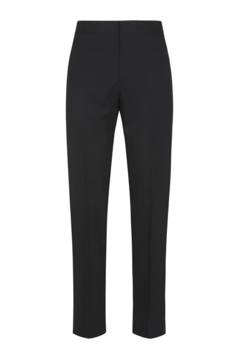 Givenchy Evening Pant With Band Detail_black Black