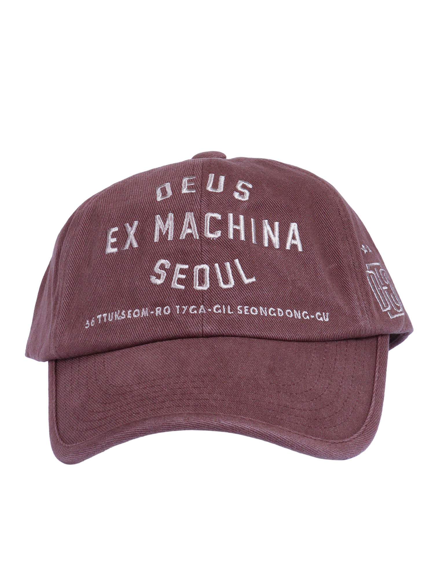 Emblem College Address Cap Brown Hat