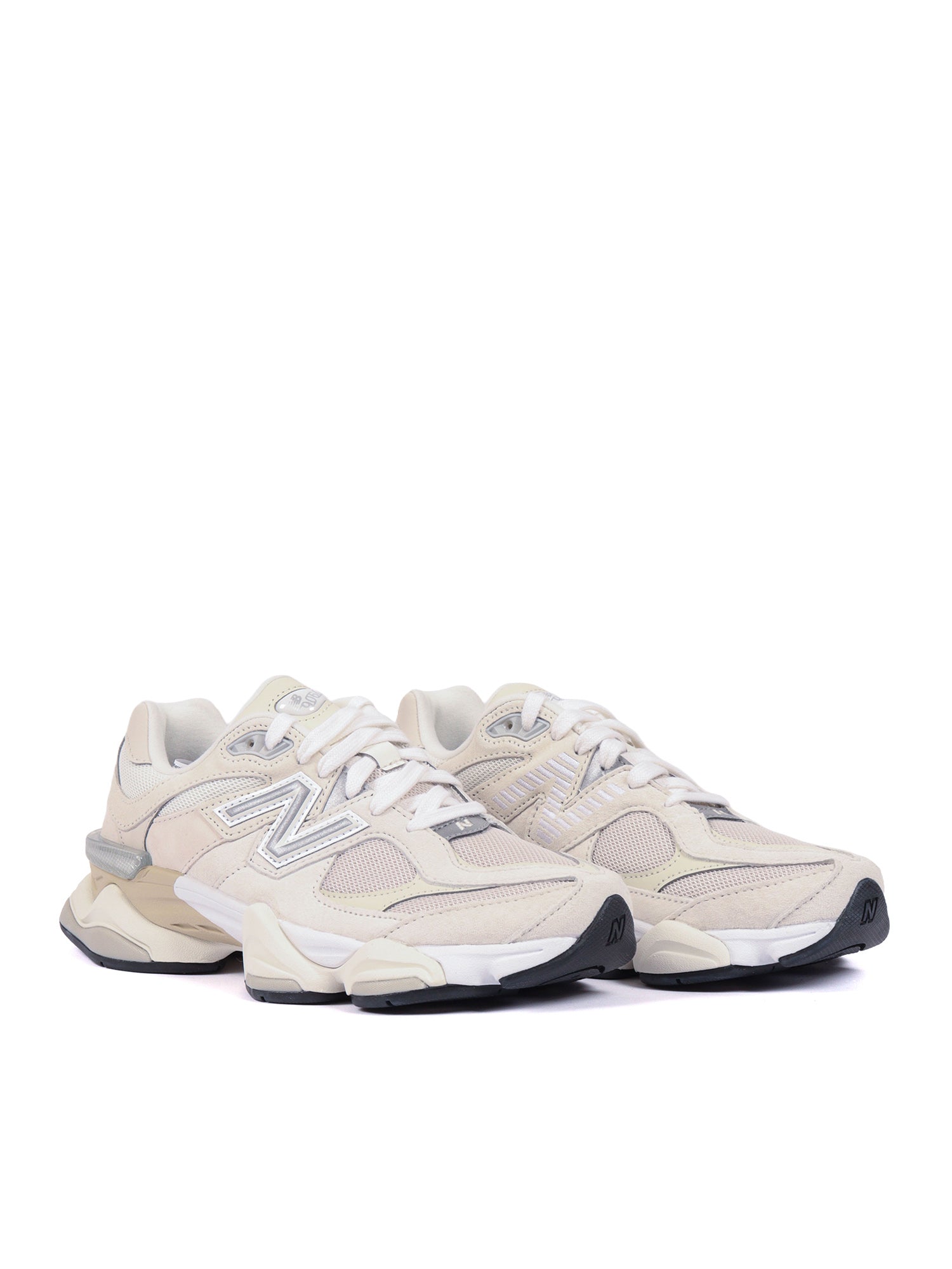 New Balance 9060 unisex sneaker Beige Suede Fabric 2 Mesh