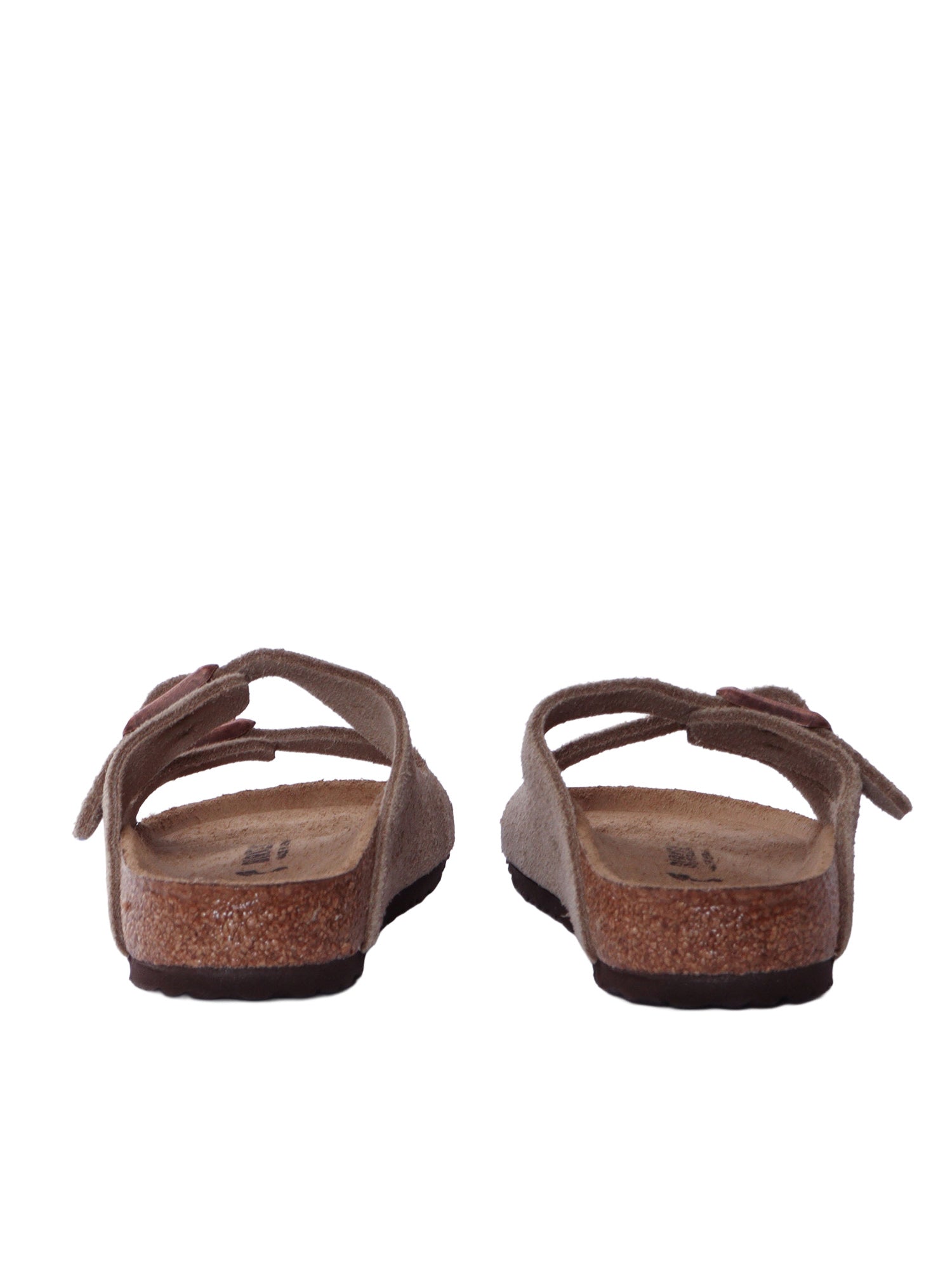 Arizona Kids taupe, Suede Leather Tortora Sole In Eva Sandal