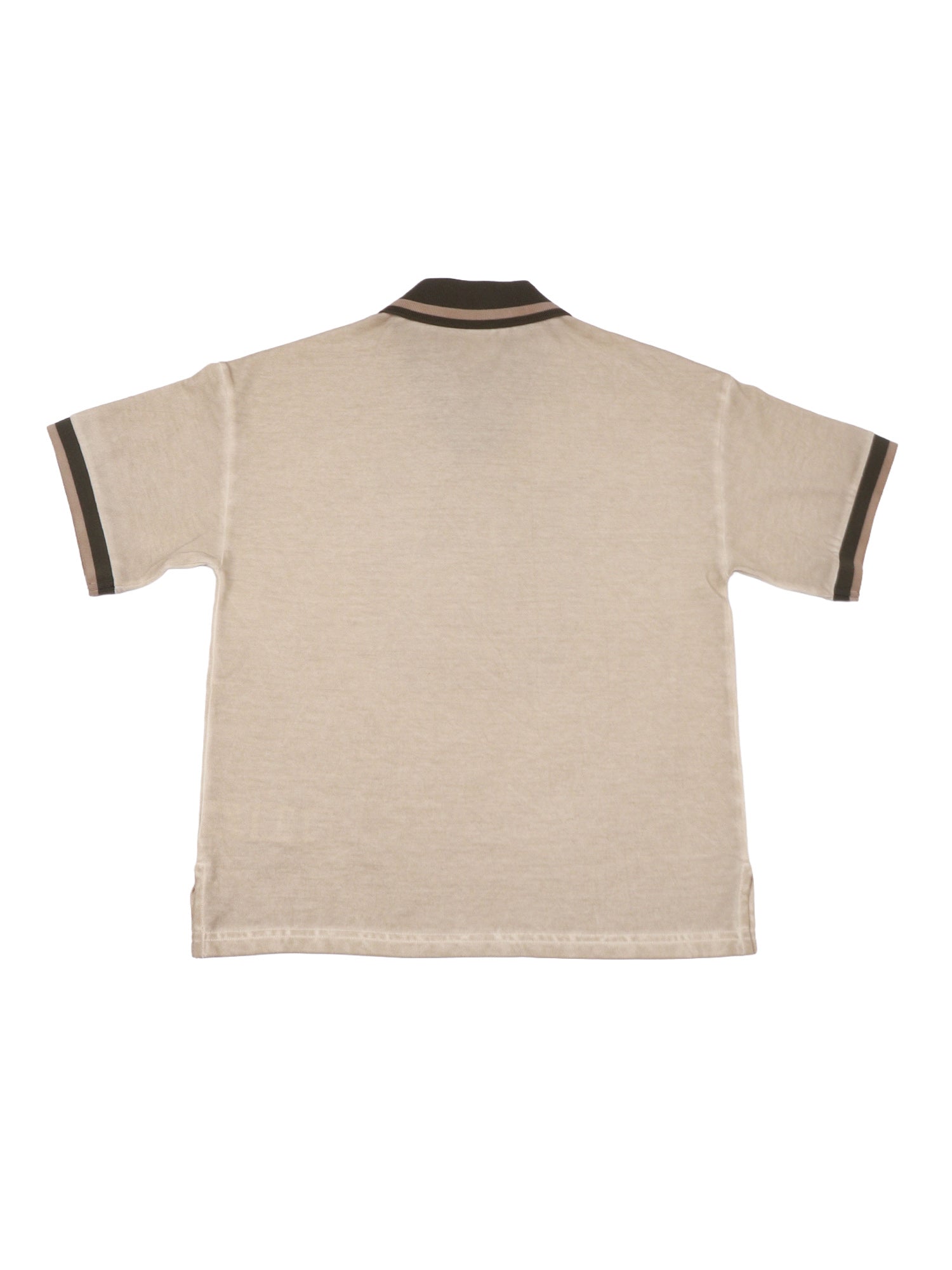 Polo Beige Cotton Shirt