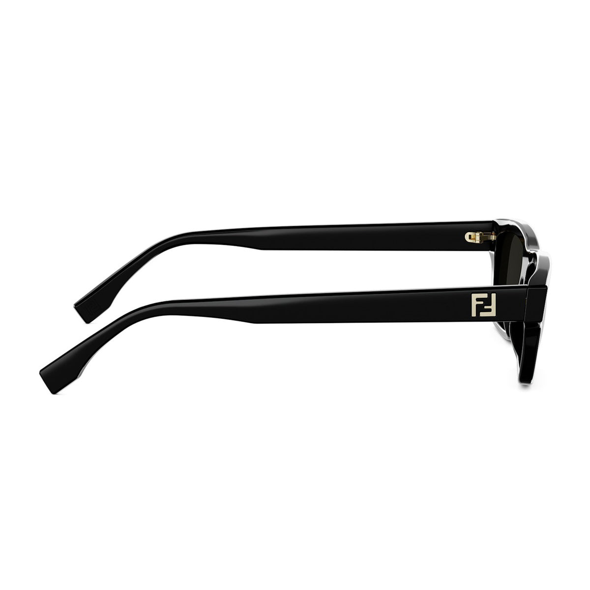 Fendi FE40199I FF Squared 01A Nero Acetate Occhiali Da Sole