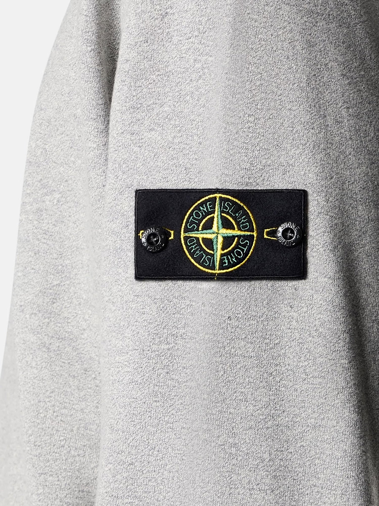 Stone Island Sweaters Melange Grey Cotone