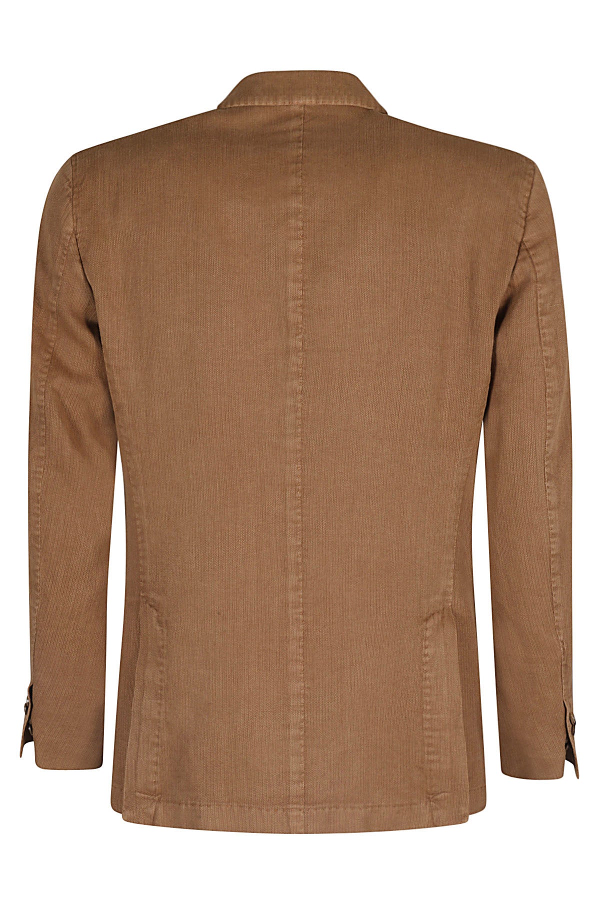 Corda Rotta Di Cotone High Twist Sovratinto Frosted Brown Ramie Lino Giacca