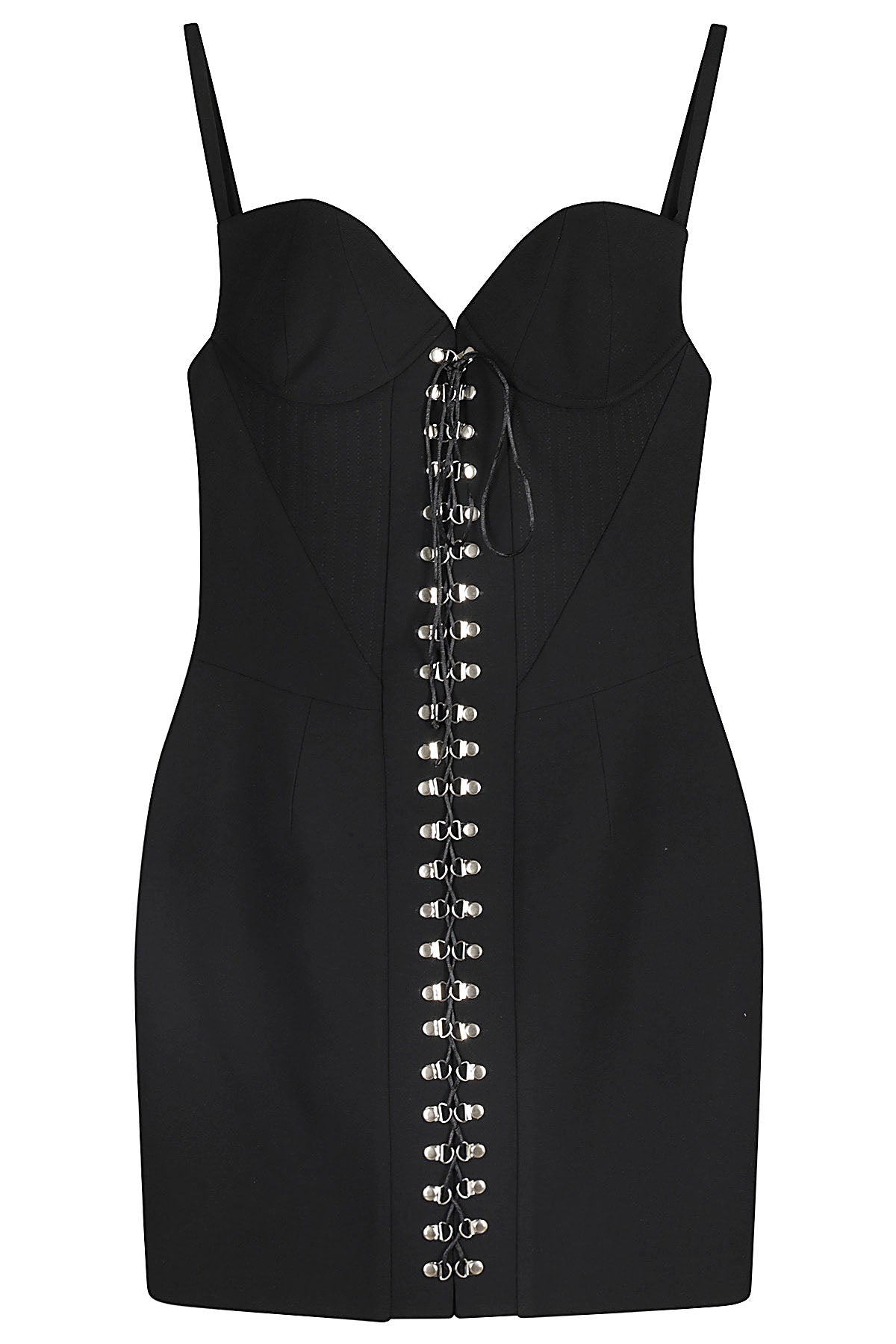 Lya Chez Castel Black Polyester Abito