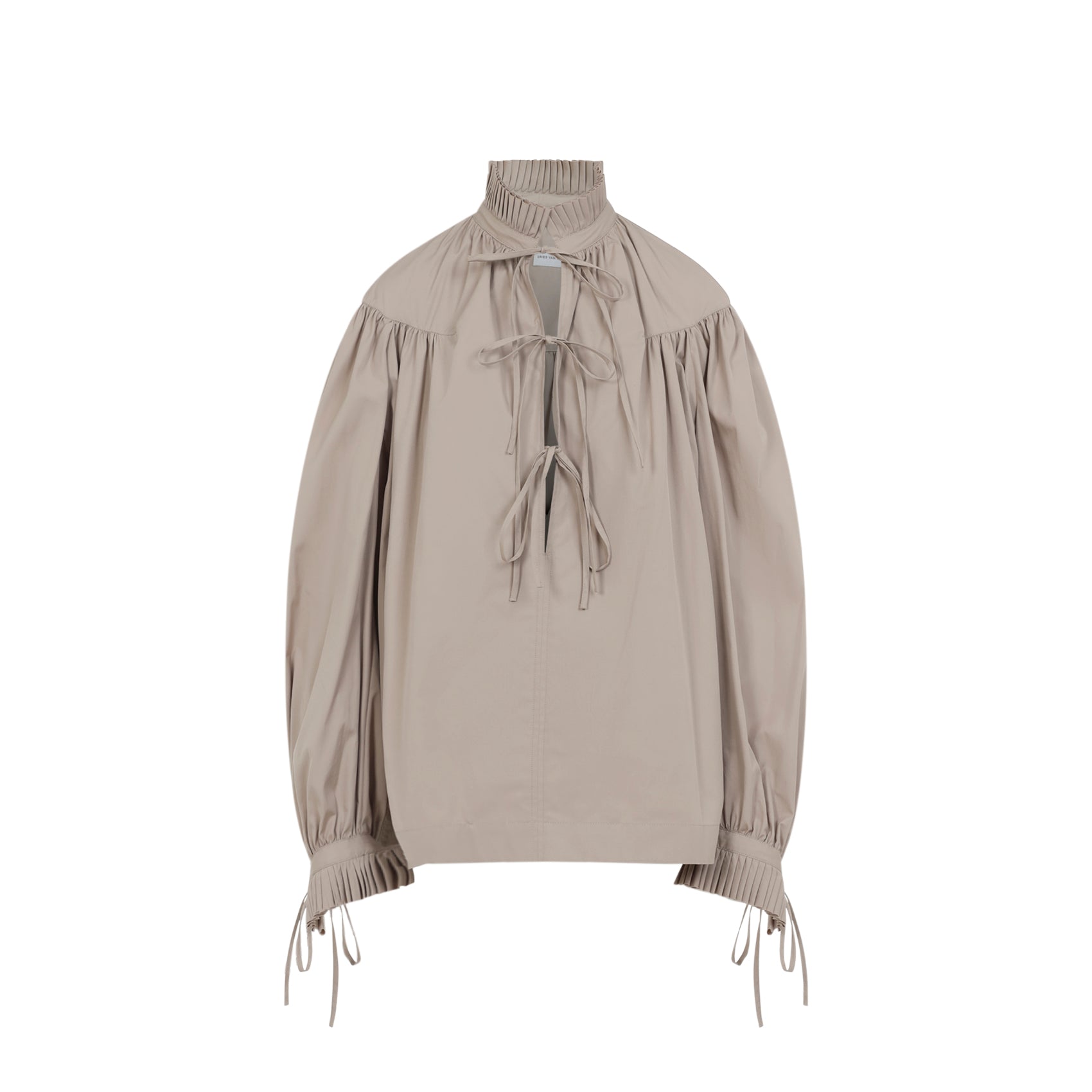 Catya Shirt Nude & Neutrals Cotton