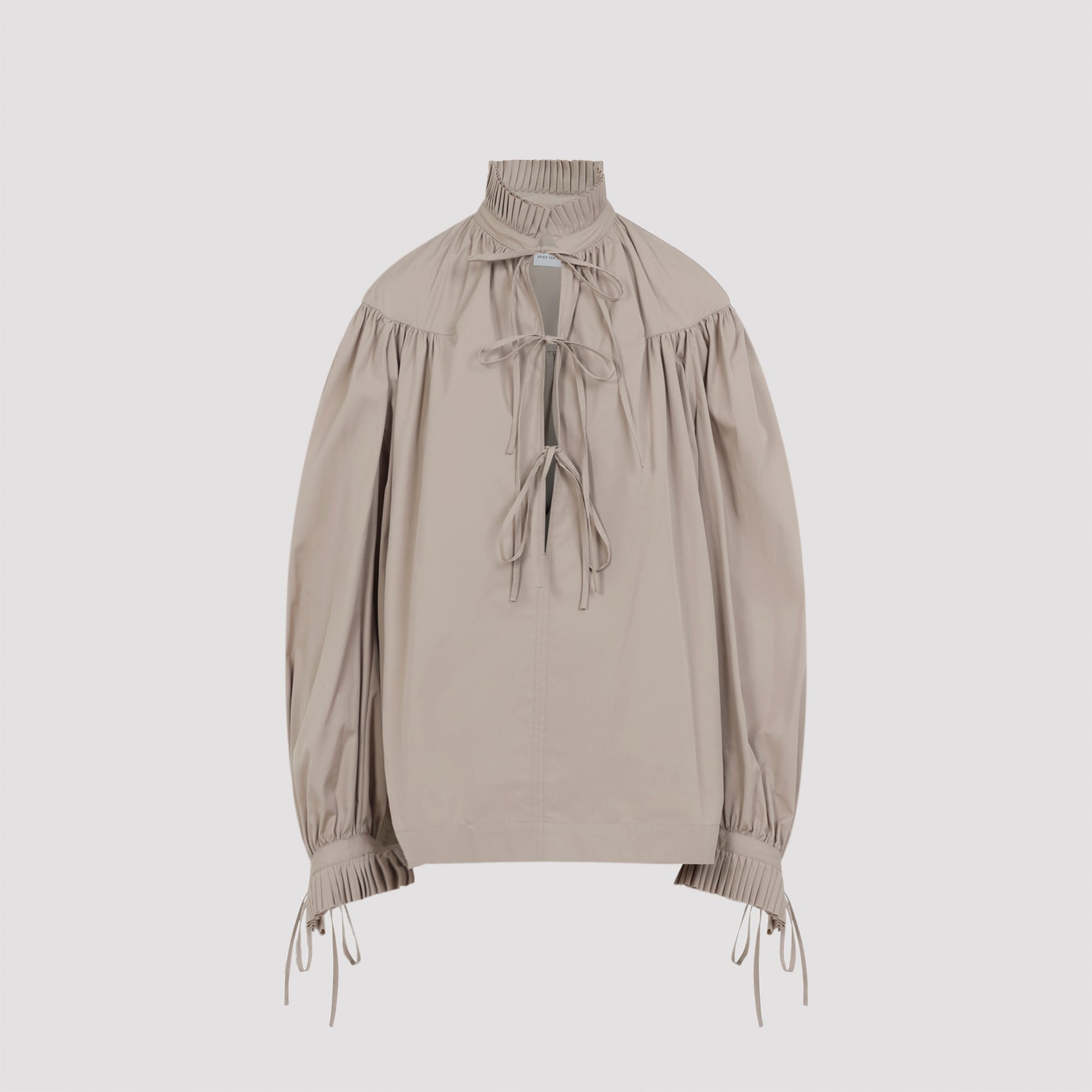 Catya Shirt Nude & Neutrals Cotton