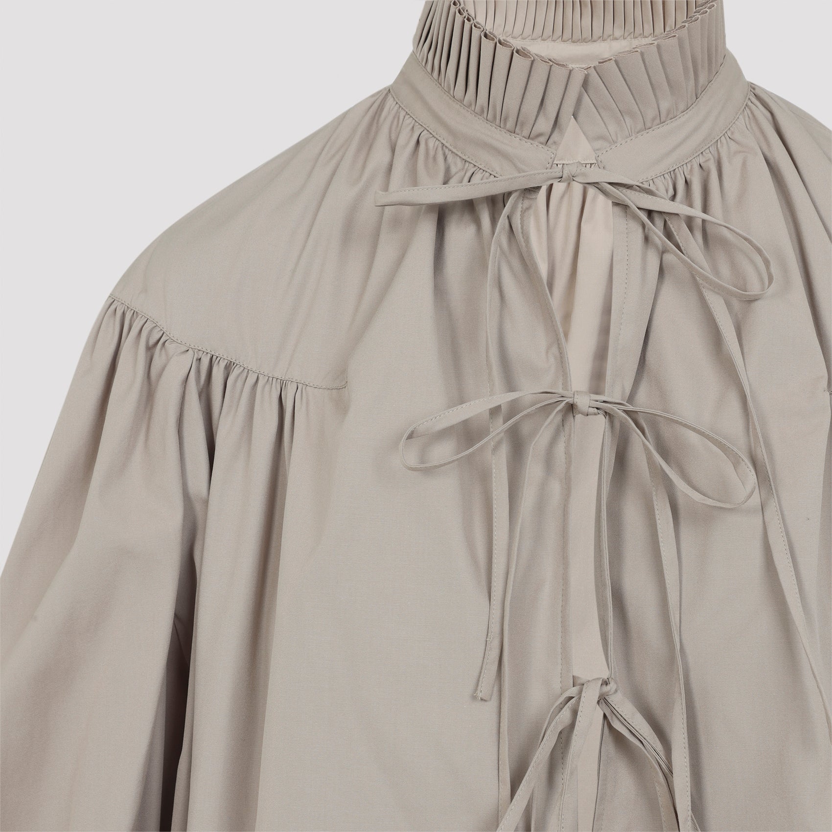 Catya Shirt Nude & Neutrals Cotton