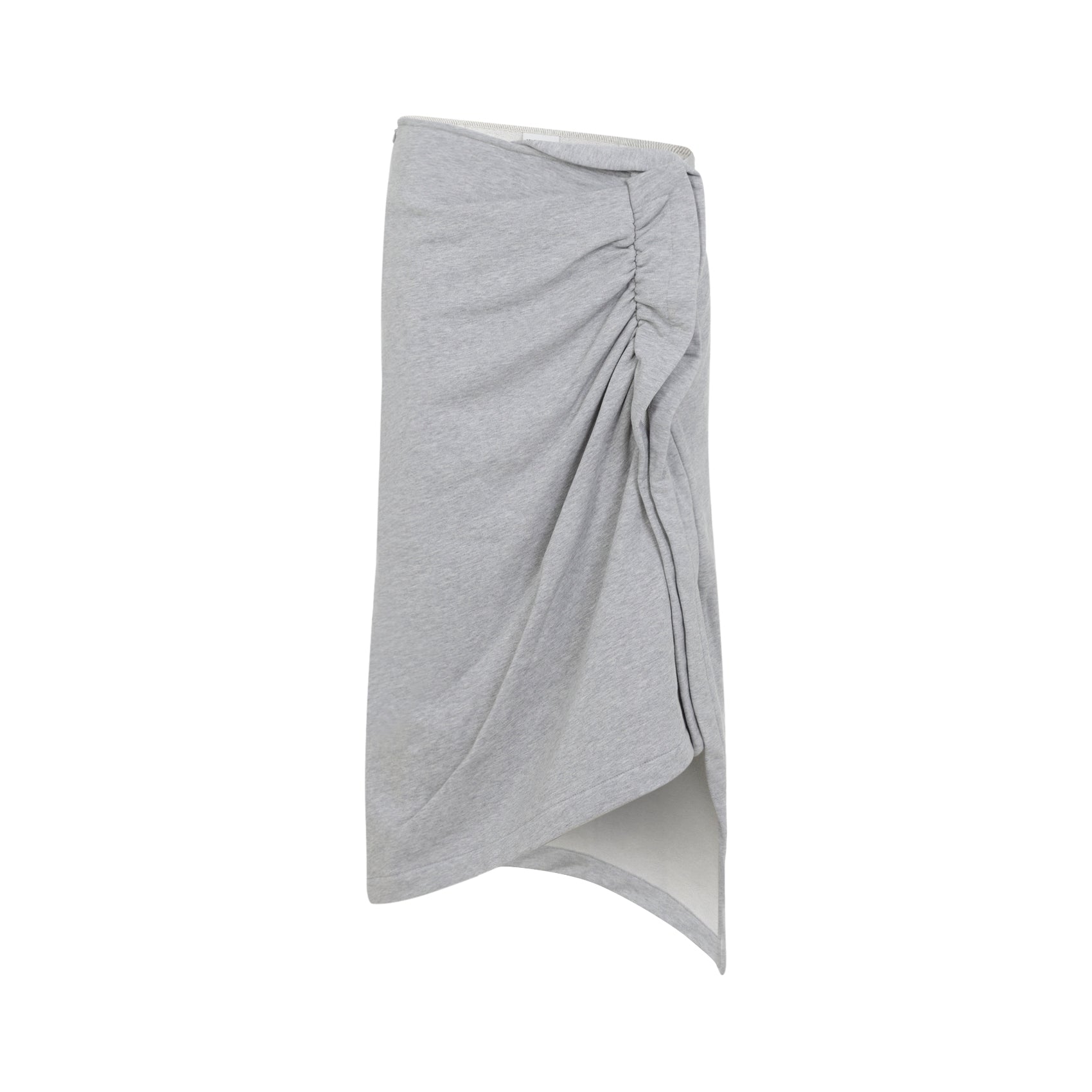 Hanam Midi Skirt Grey Cotton