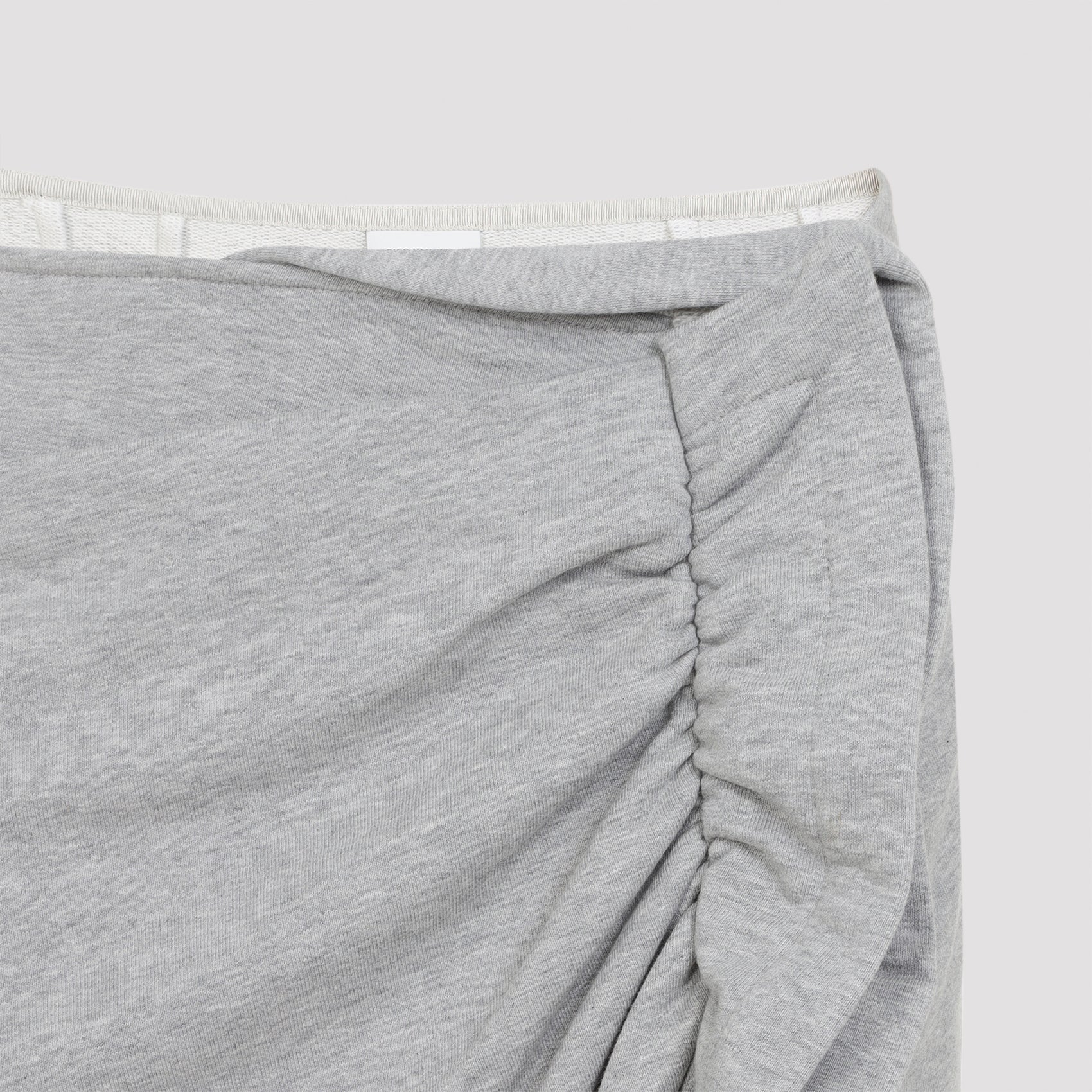 Hanam Midi Skirt Grey Cotton