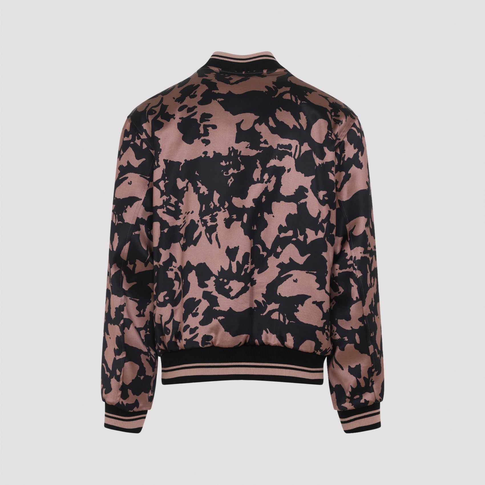 Volker Bomber Jacket Nude & Neutrals Viscose Cotton