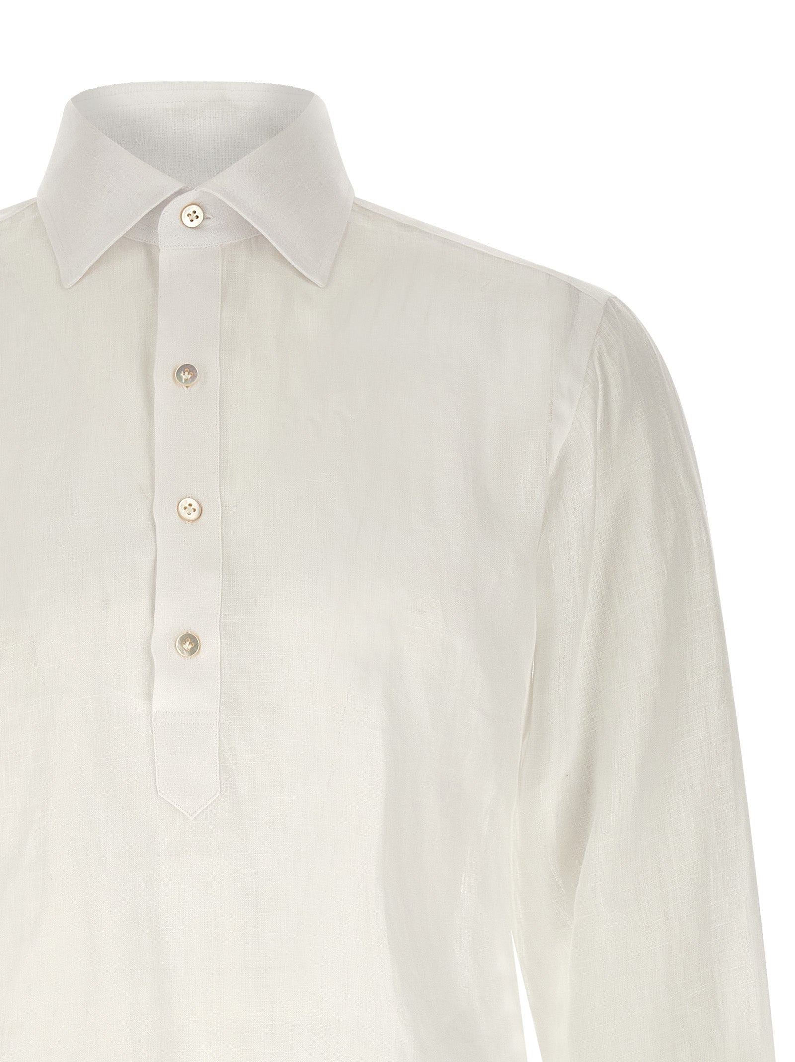 Linen blouse White Shirt