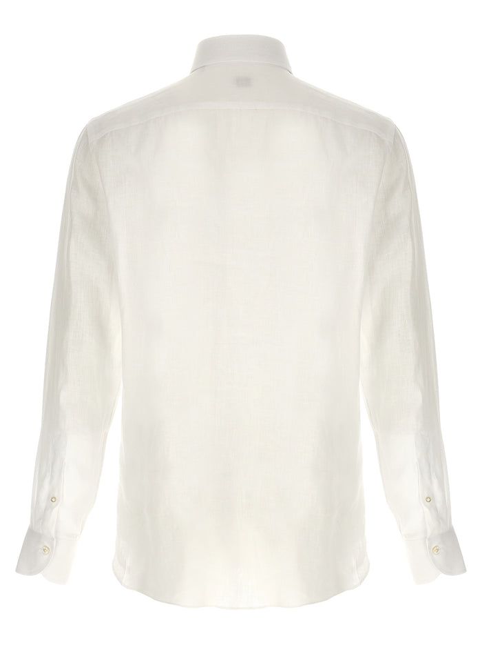 Linen shirt White Shirt, Blouse