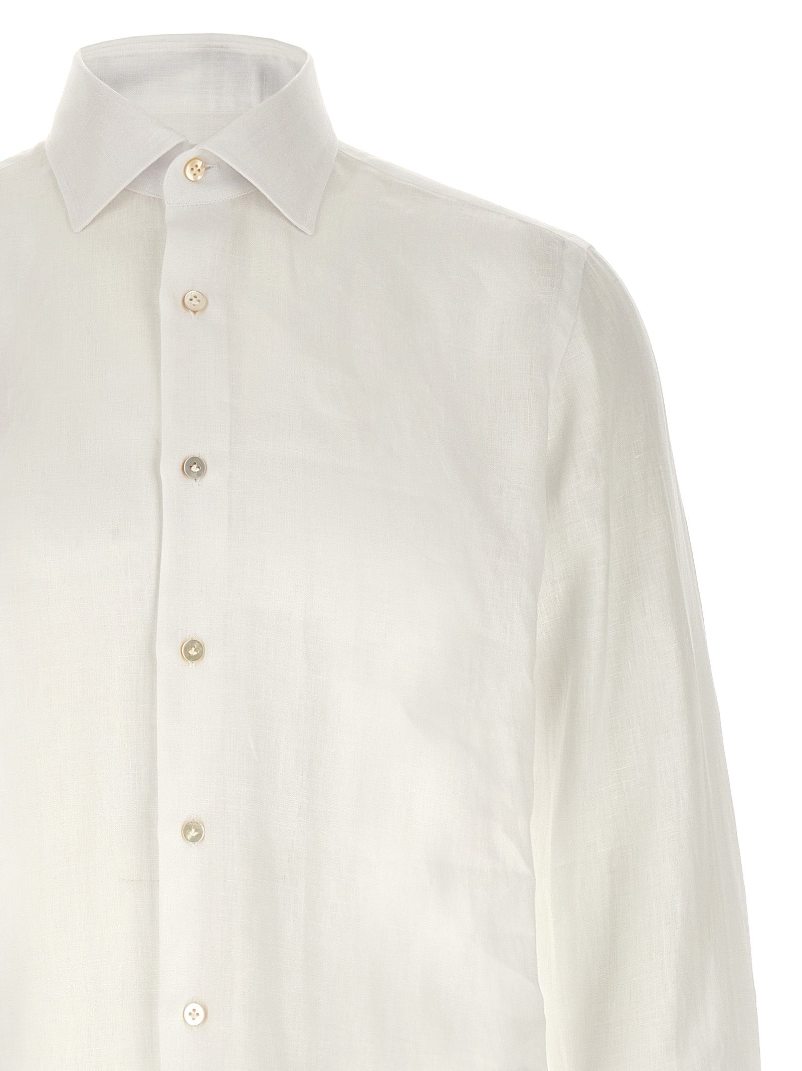 Linen shirt White Shirt, Blouse