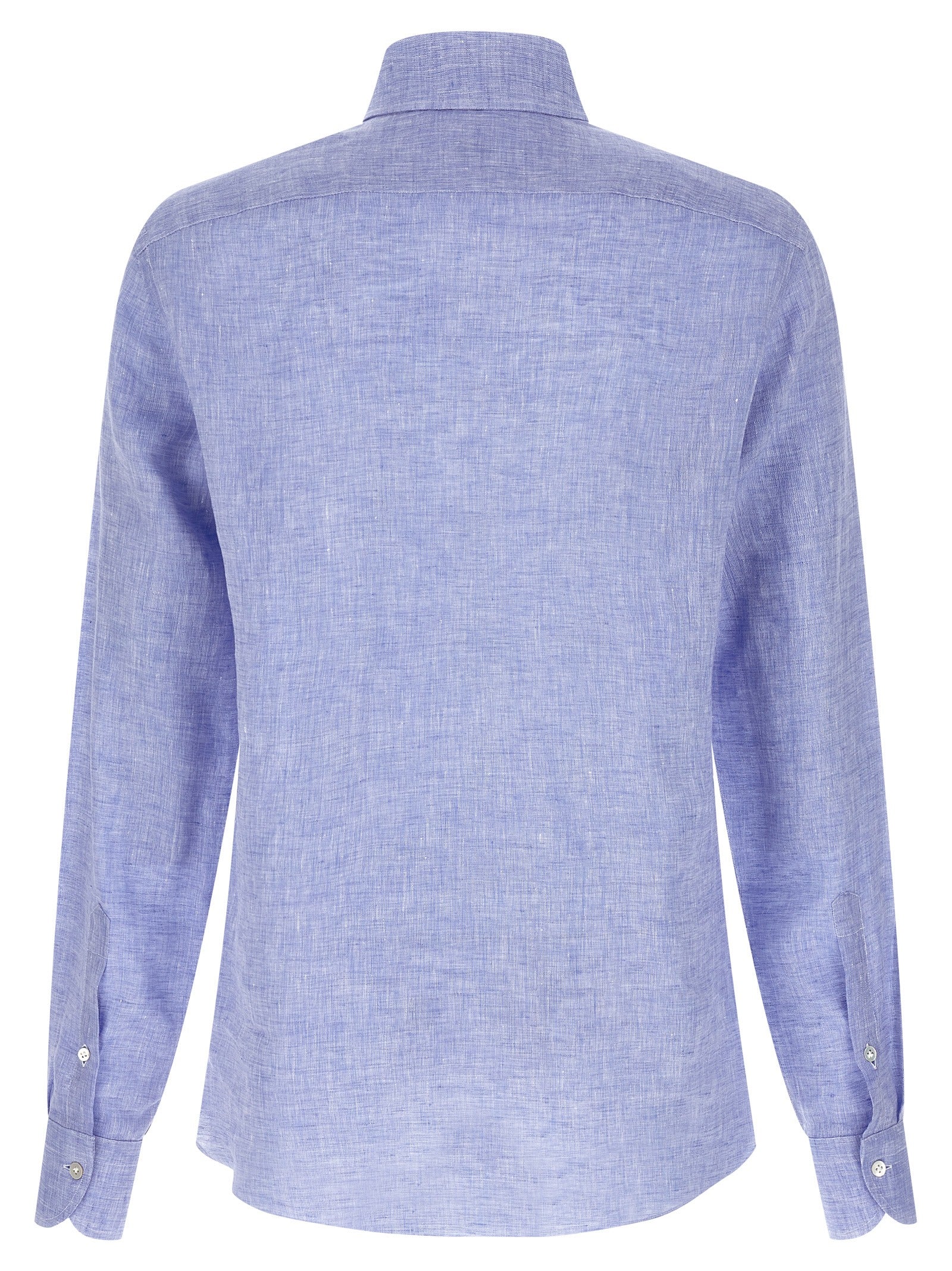 Linen blouse Light Blue Shirt