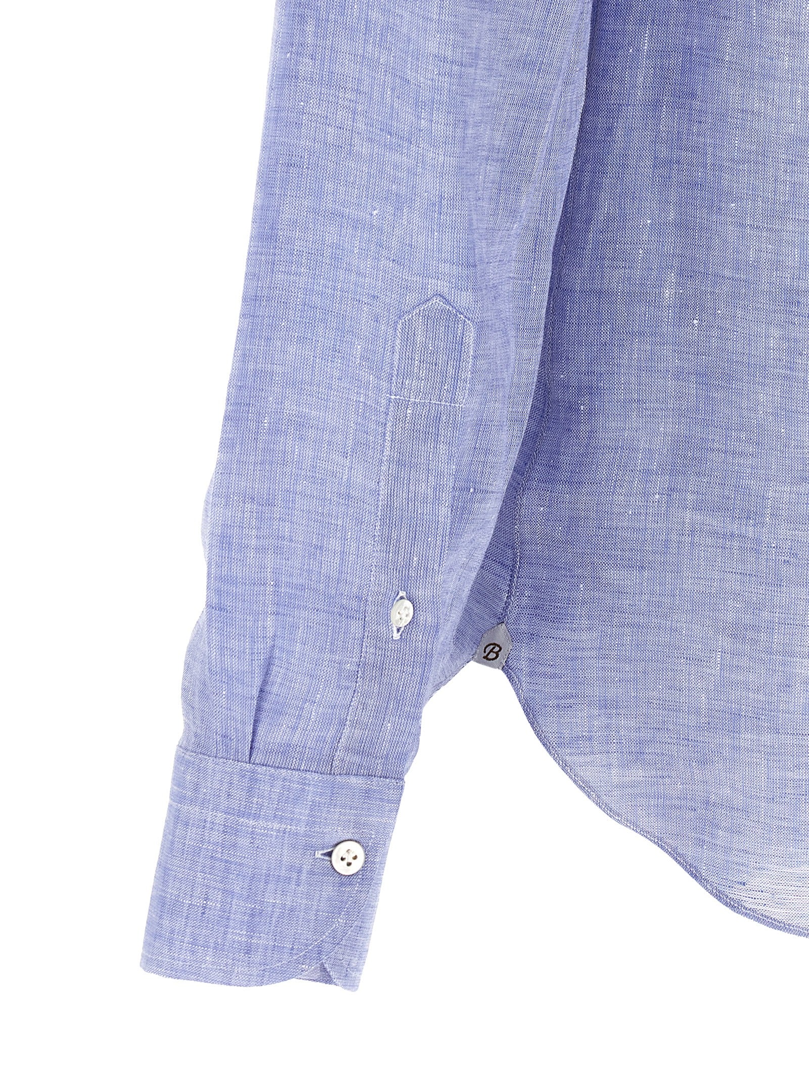 Linen blouse Light Blue Shirt