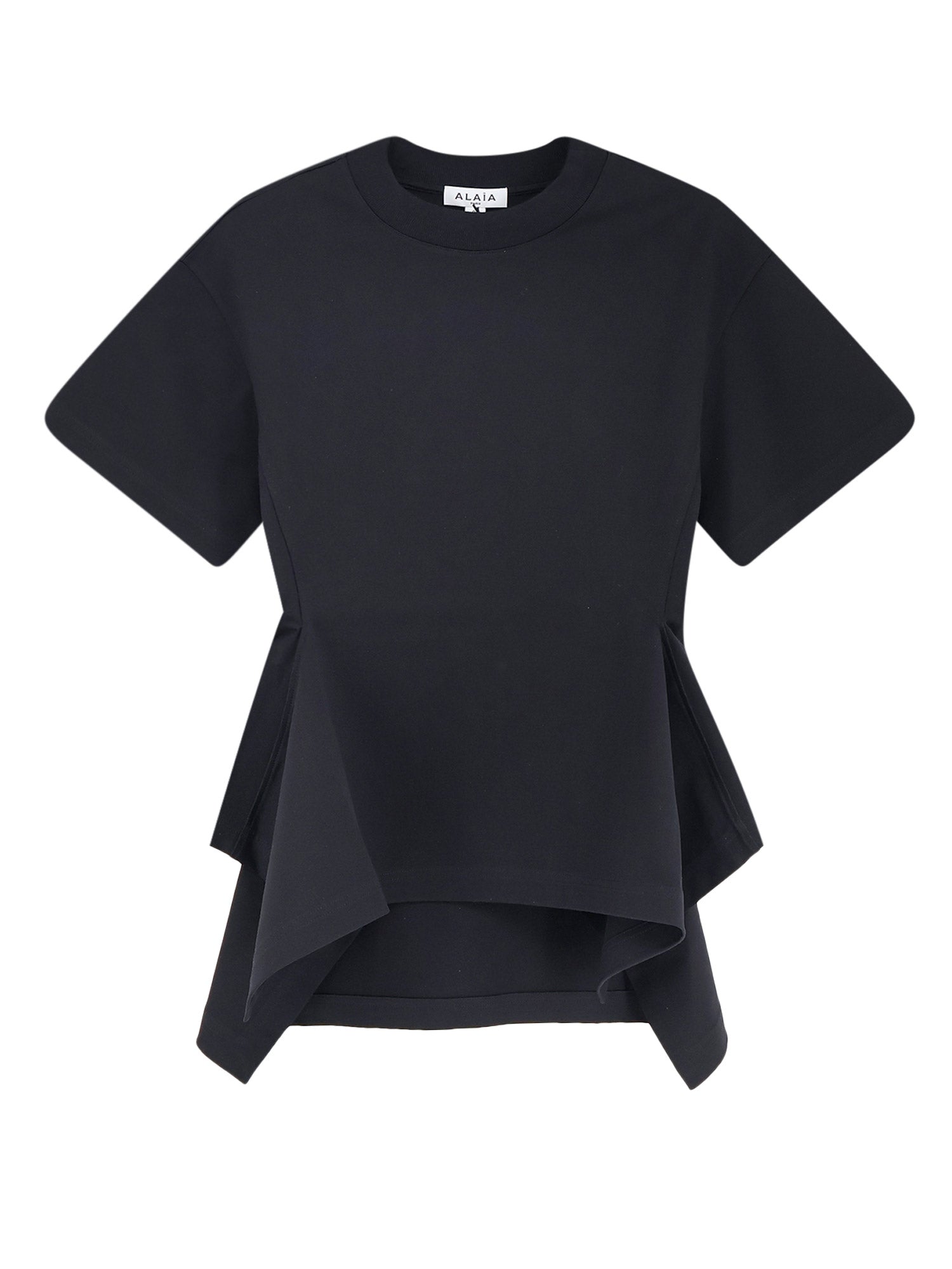 Alaia T-shirts and Polos Black Cotone