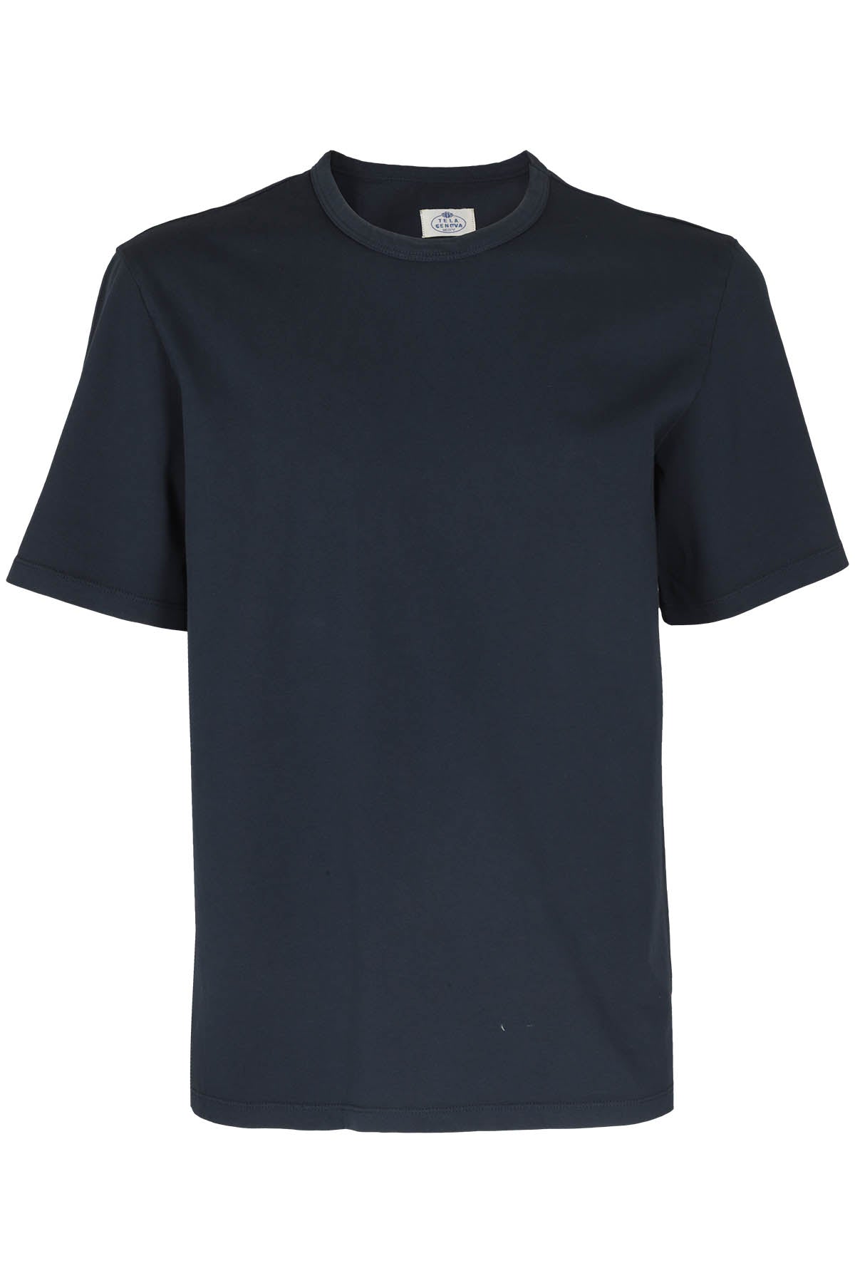 Daniele F Manica Corta Blue Cotone Organico T-shirt