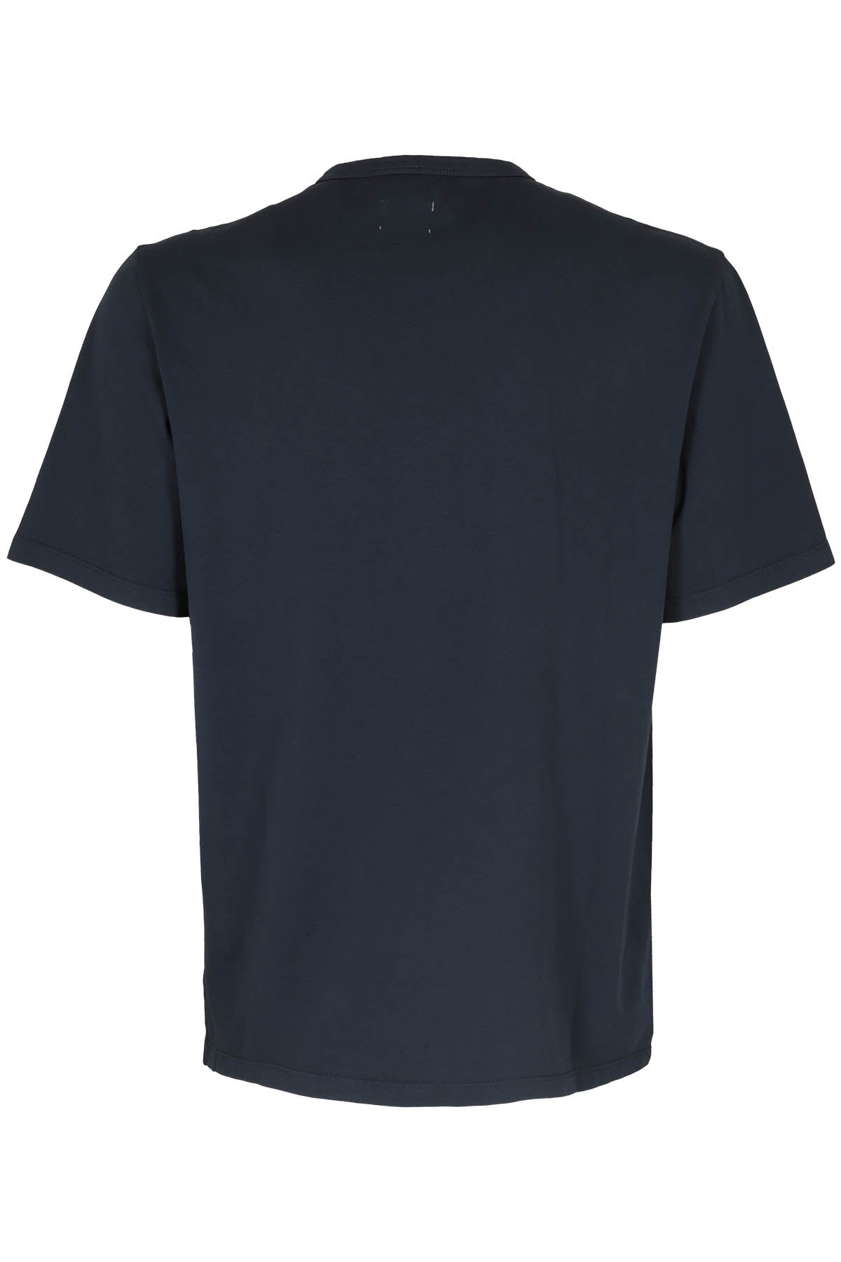 Daniele F Manica Corta Blue Cotone Organico T-shirt