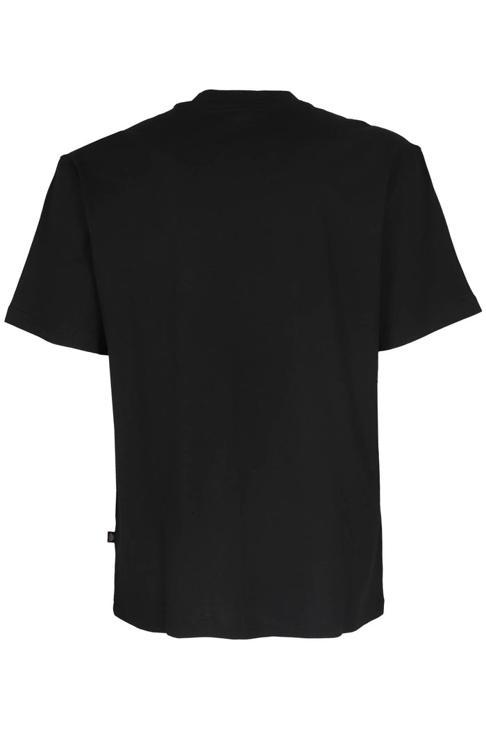 Summerdale Tee Ss Black Cotone T-shirt