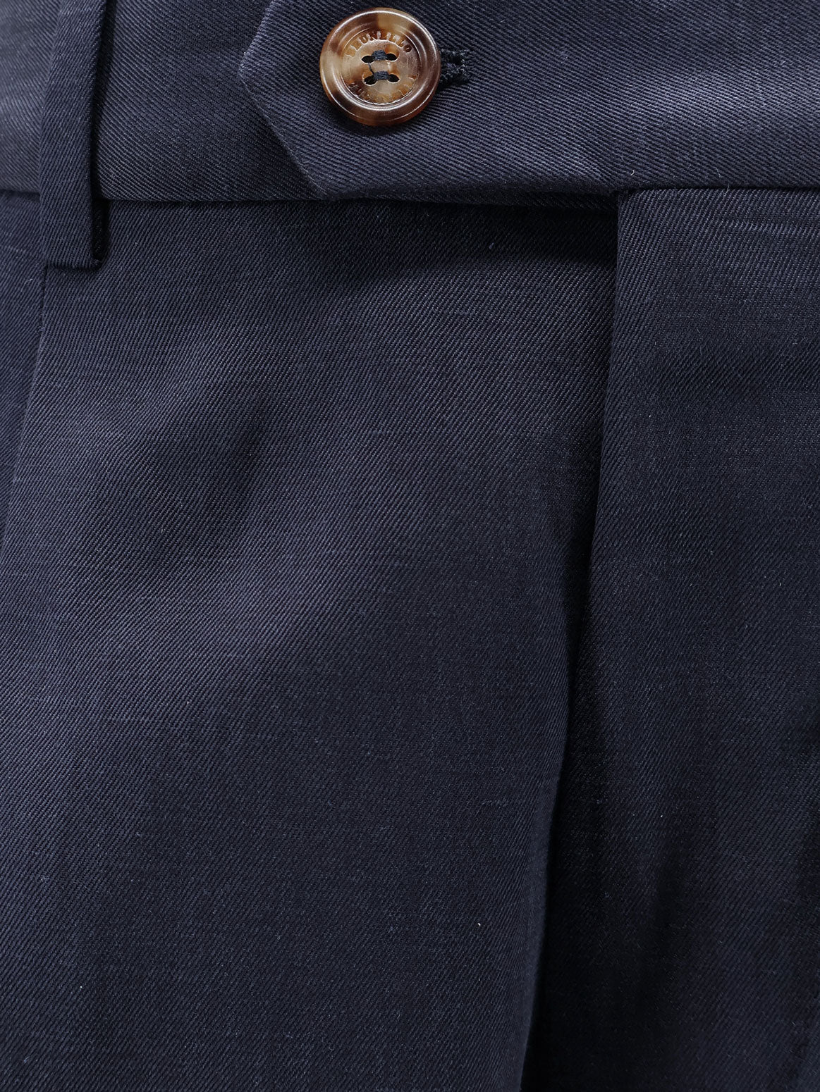 Brunello Cucinelli Jeans Blue Seta Lino