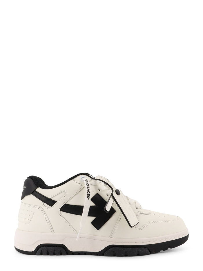 Off White Sneakers Black Pelle/gomma