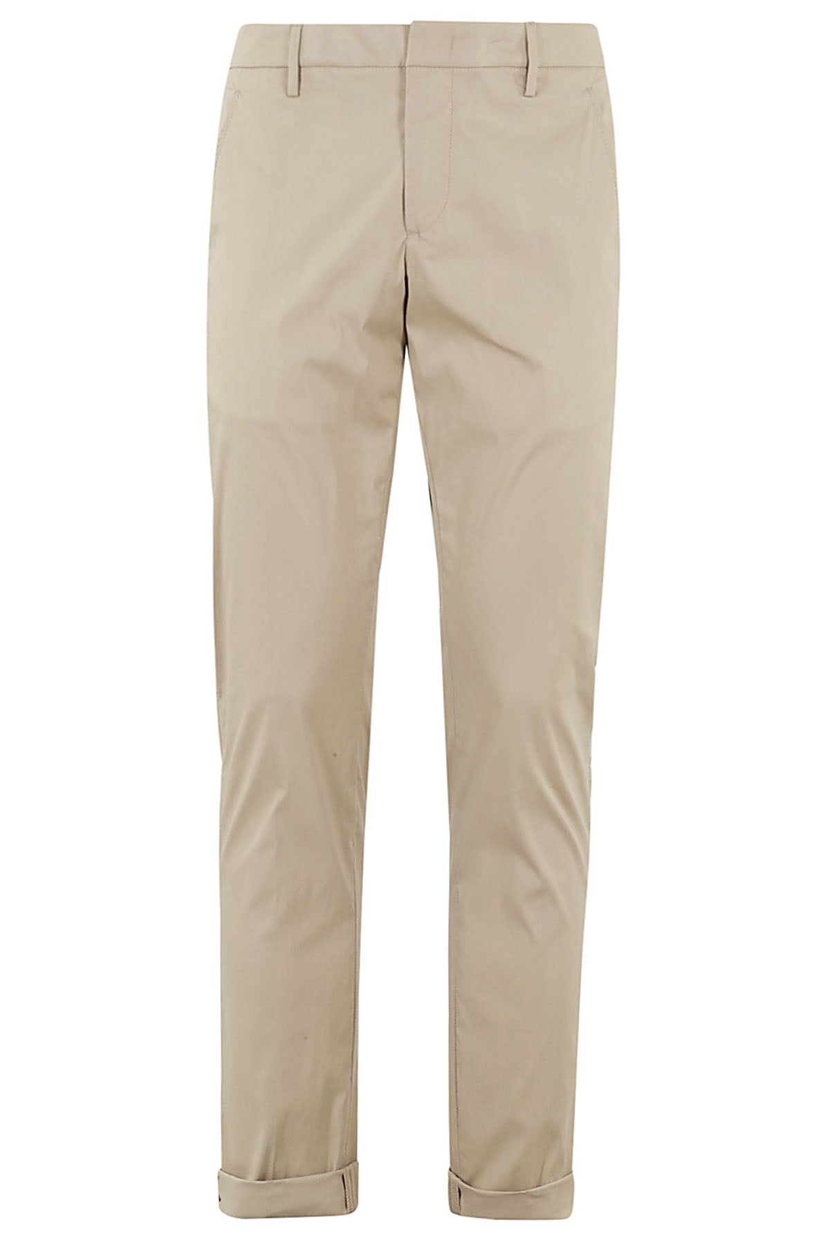 Gaubert Brown Cotone Poliammide Elastan Pantaloni