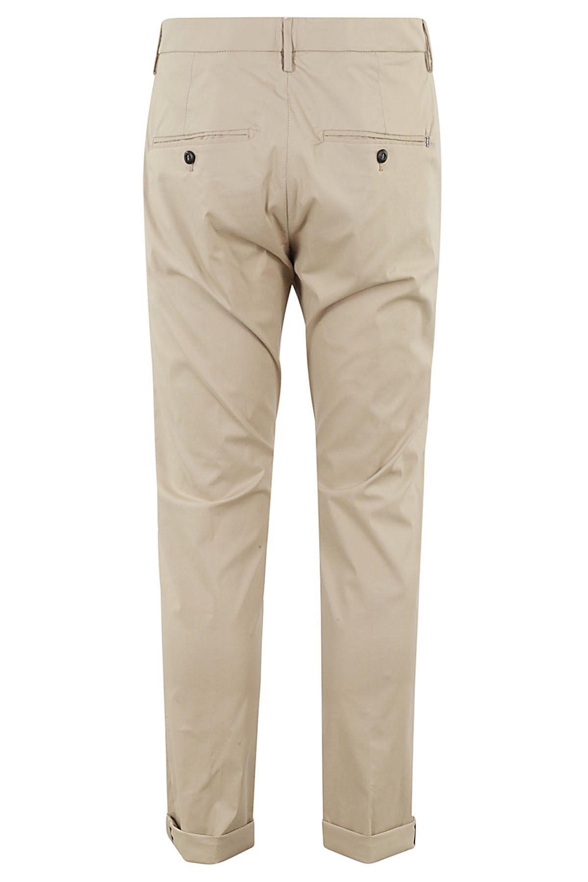 Gaubert Brown Cotone Poliammide Elastan Pantaloni