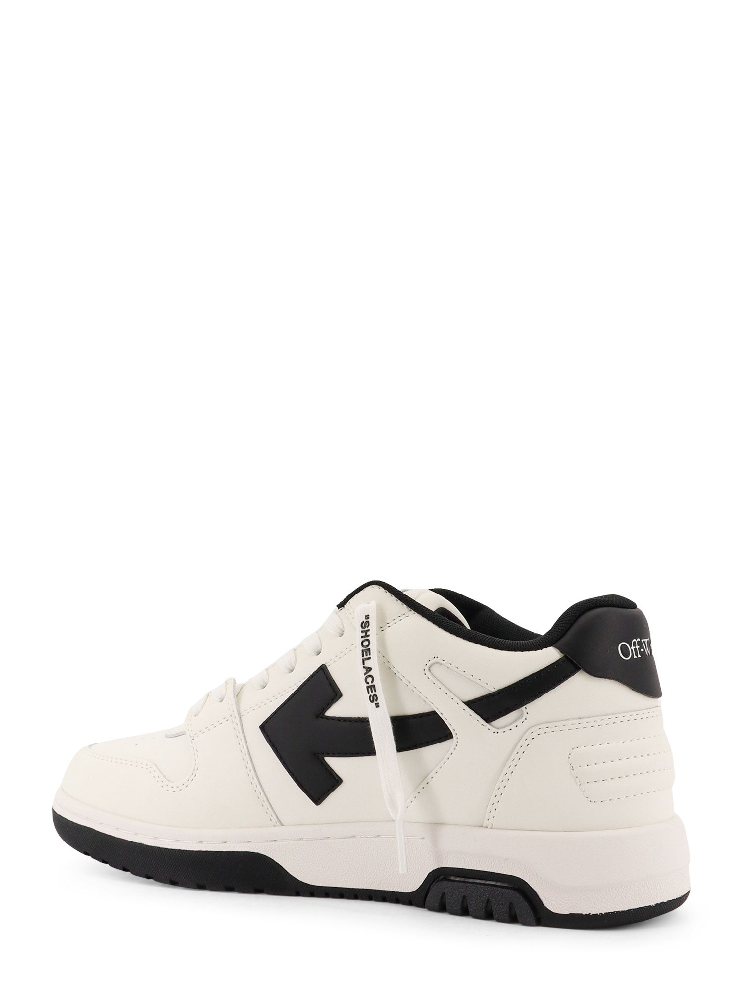 Off White Sneakers Black Pelle/gomma