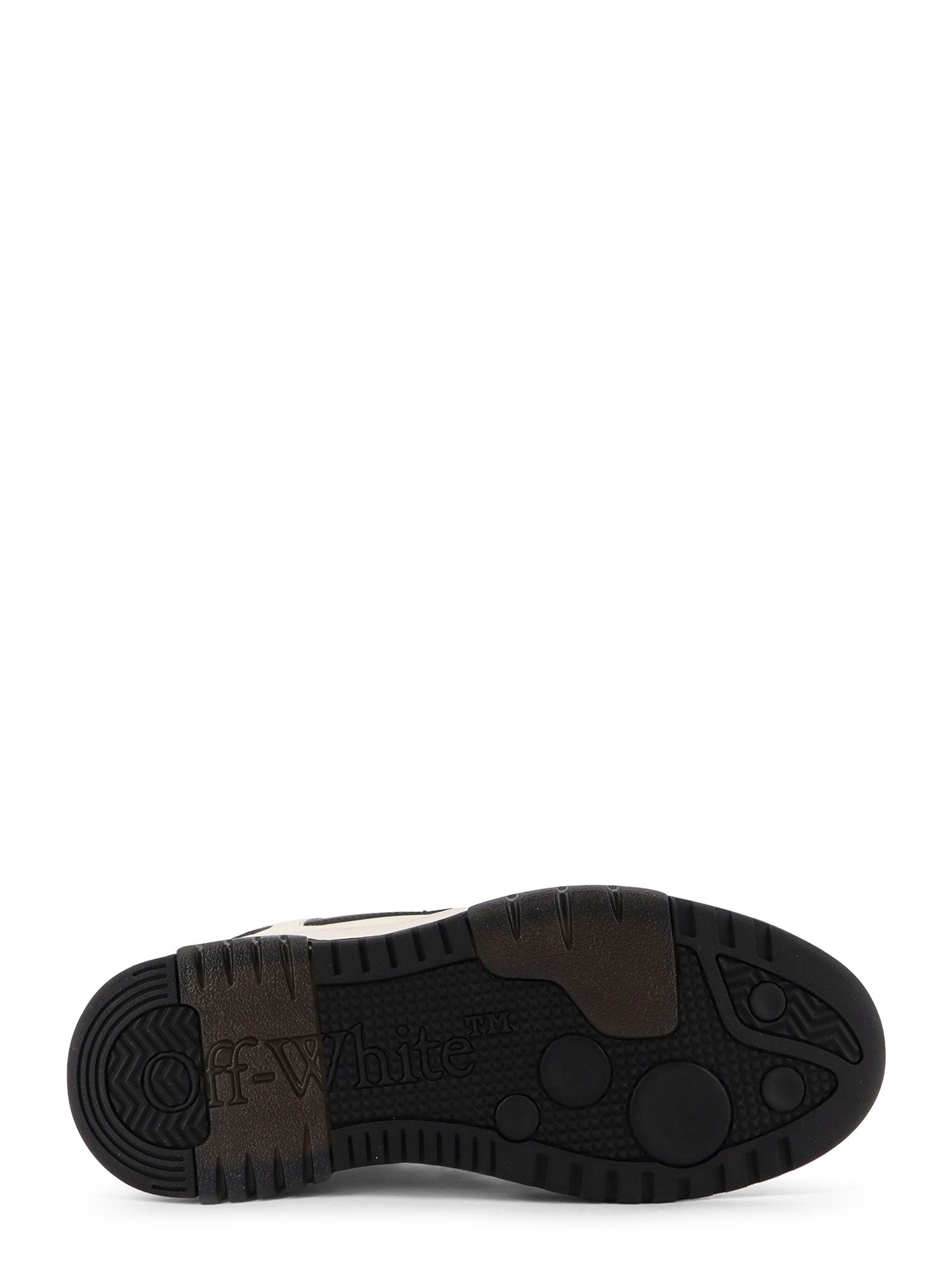 Off White Sneakers Black Pelle/gomma