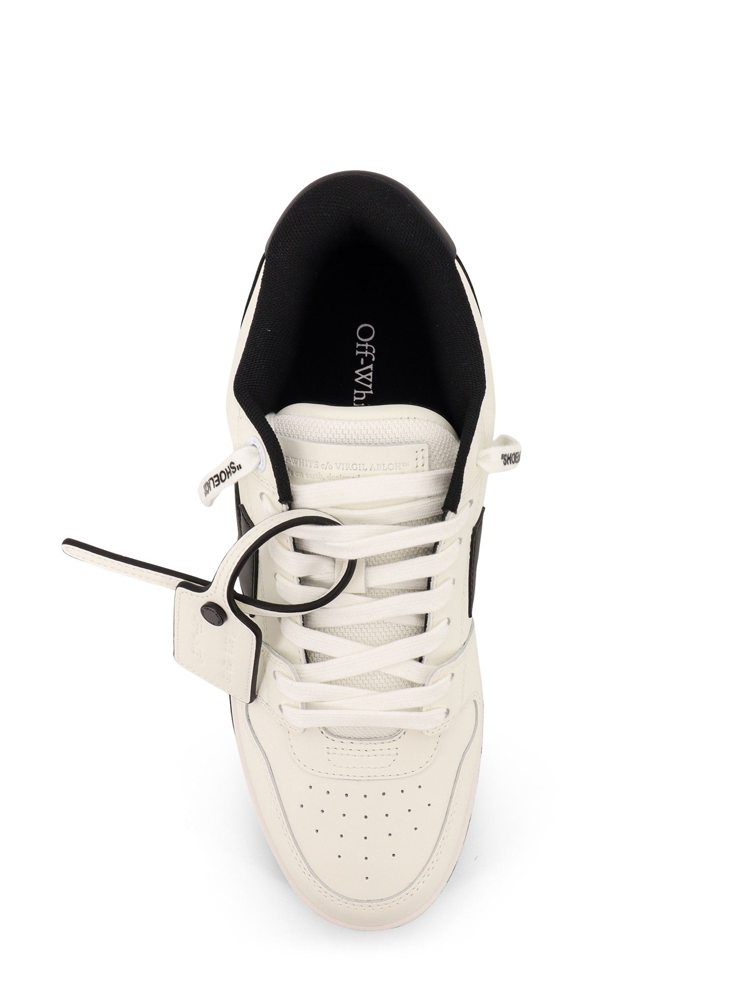 Off White Sneakers Black Pelle/gomma
