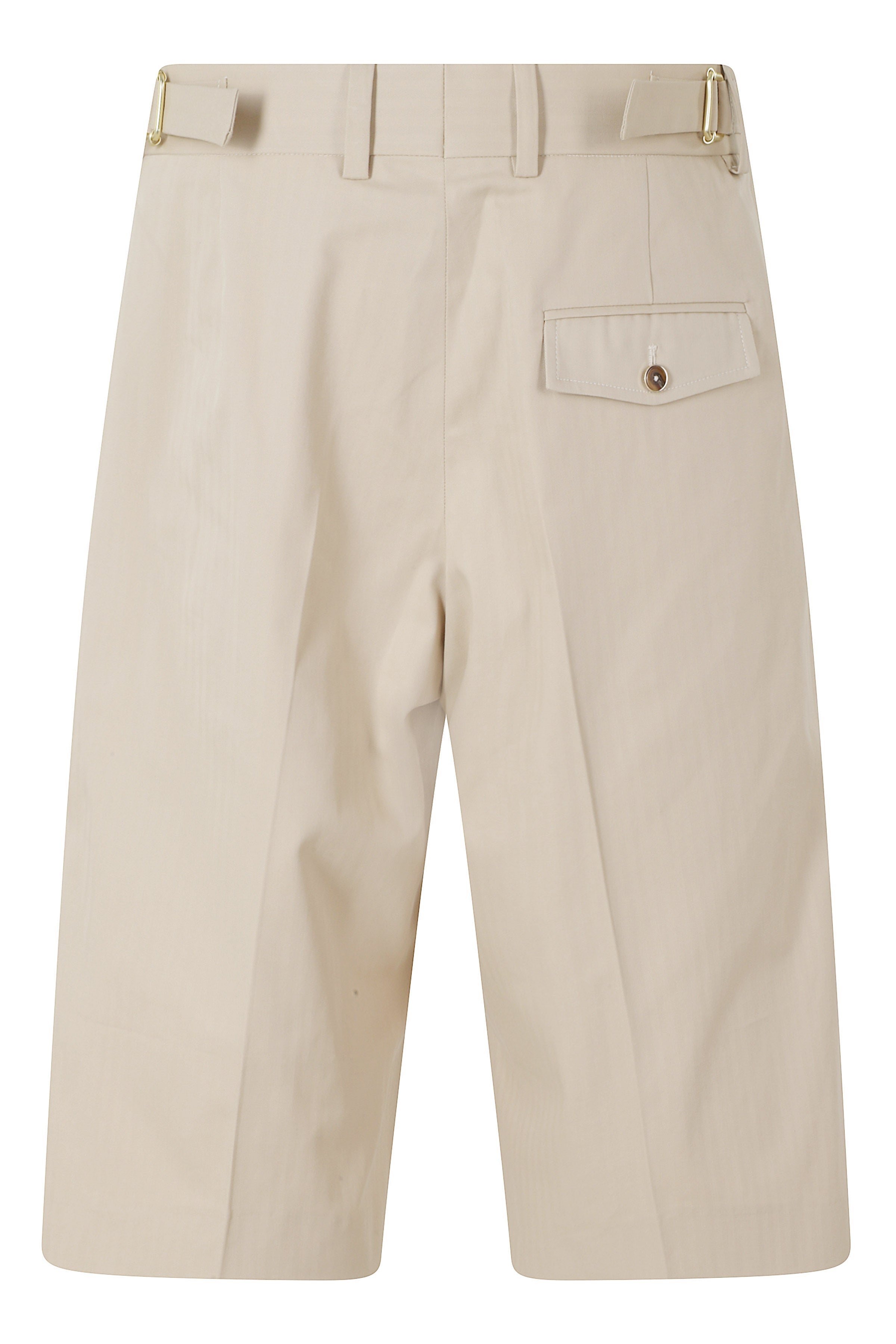 Short Coton Brown Cotone Elastane