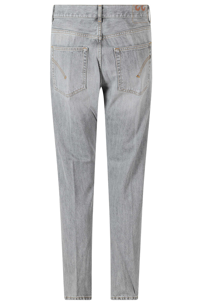 Jeans 5 Tasche Grey Cotone Riciclato