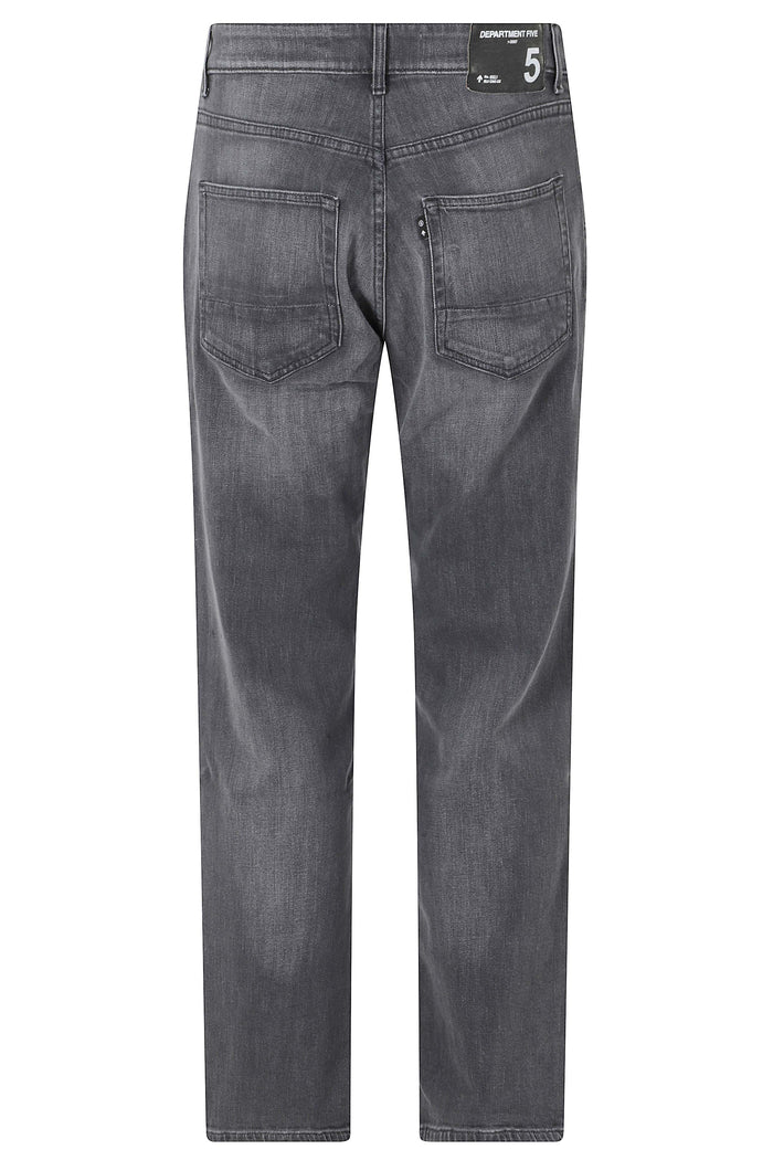Talk Pantalone Regular Crop Black Cotone Elastane Jean