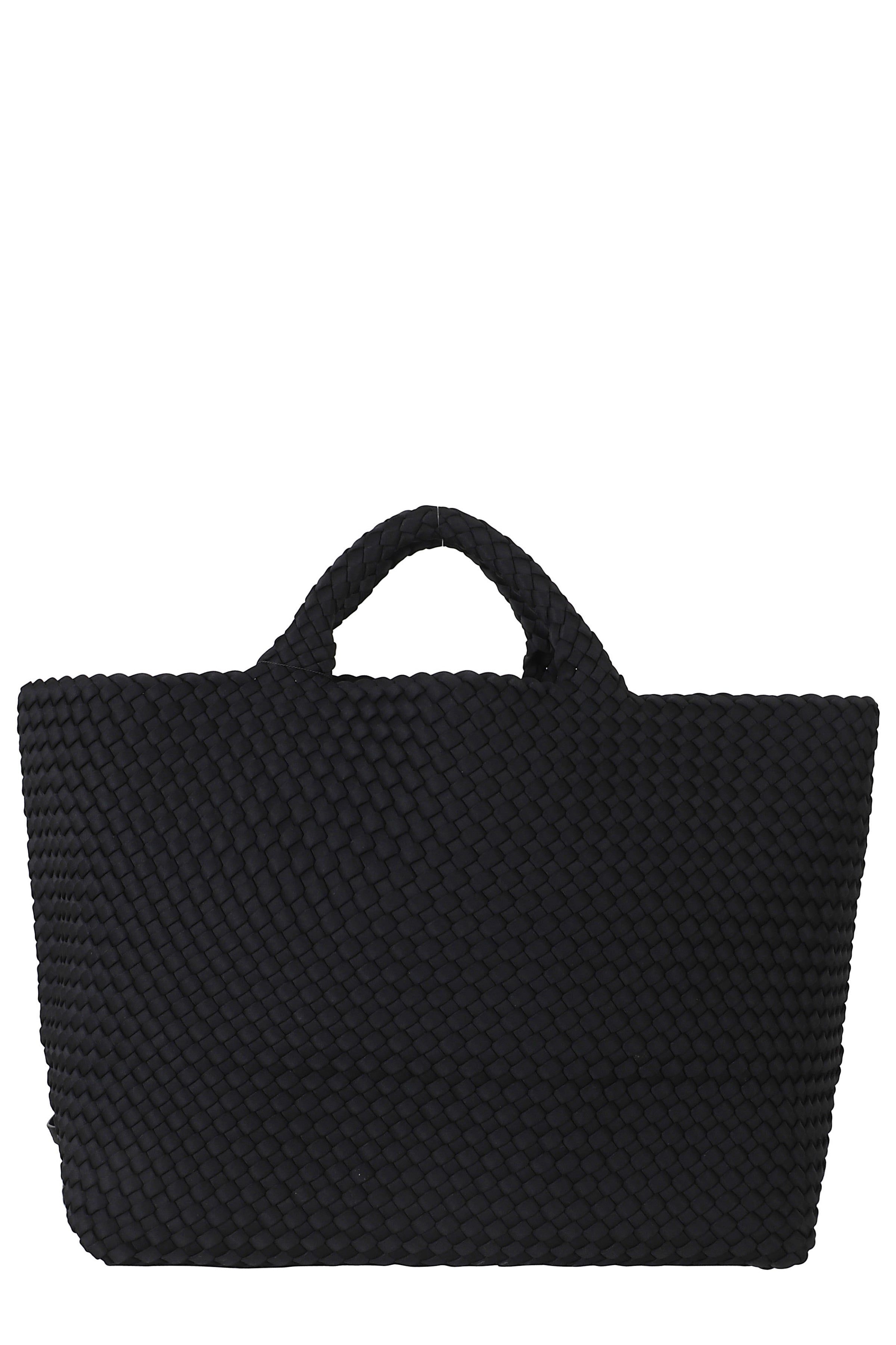 St Barths Large Tote Black Neoprene Borsa