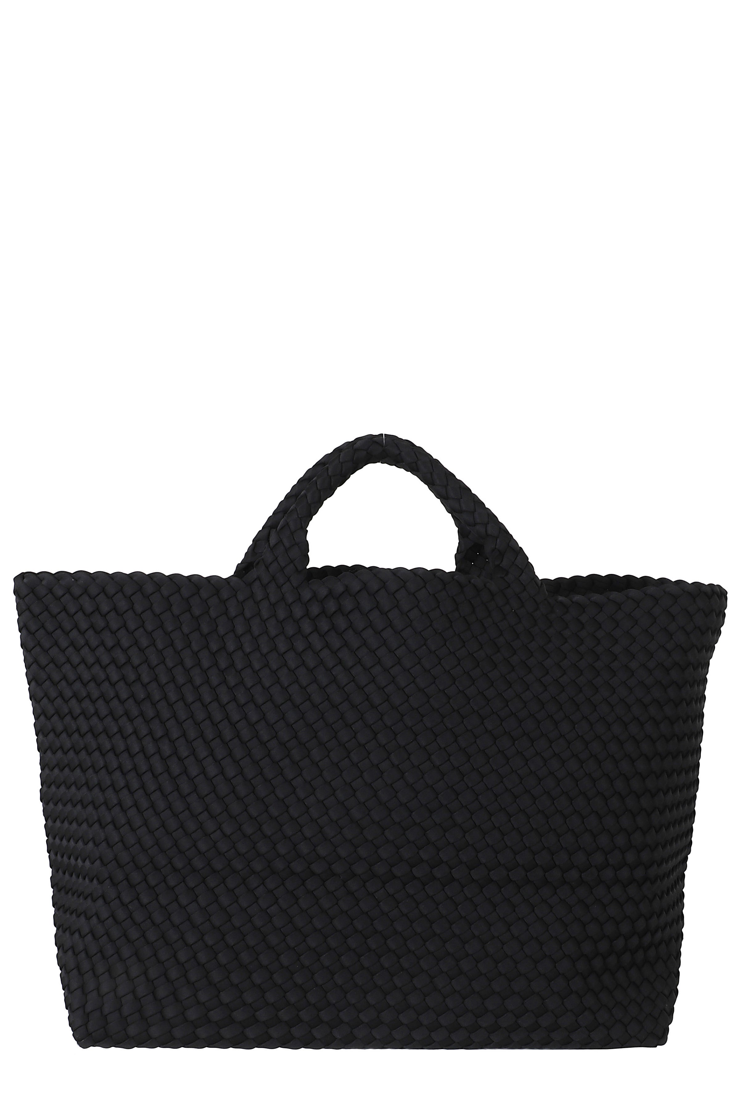 St Barths Large Tote Black Neoprene Borsa