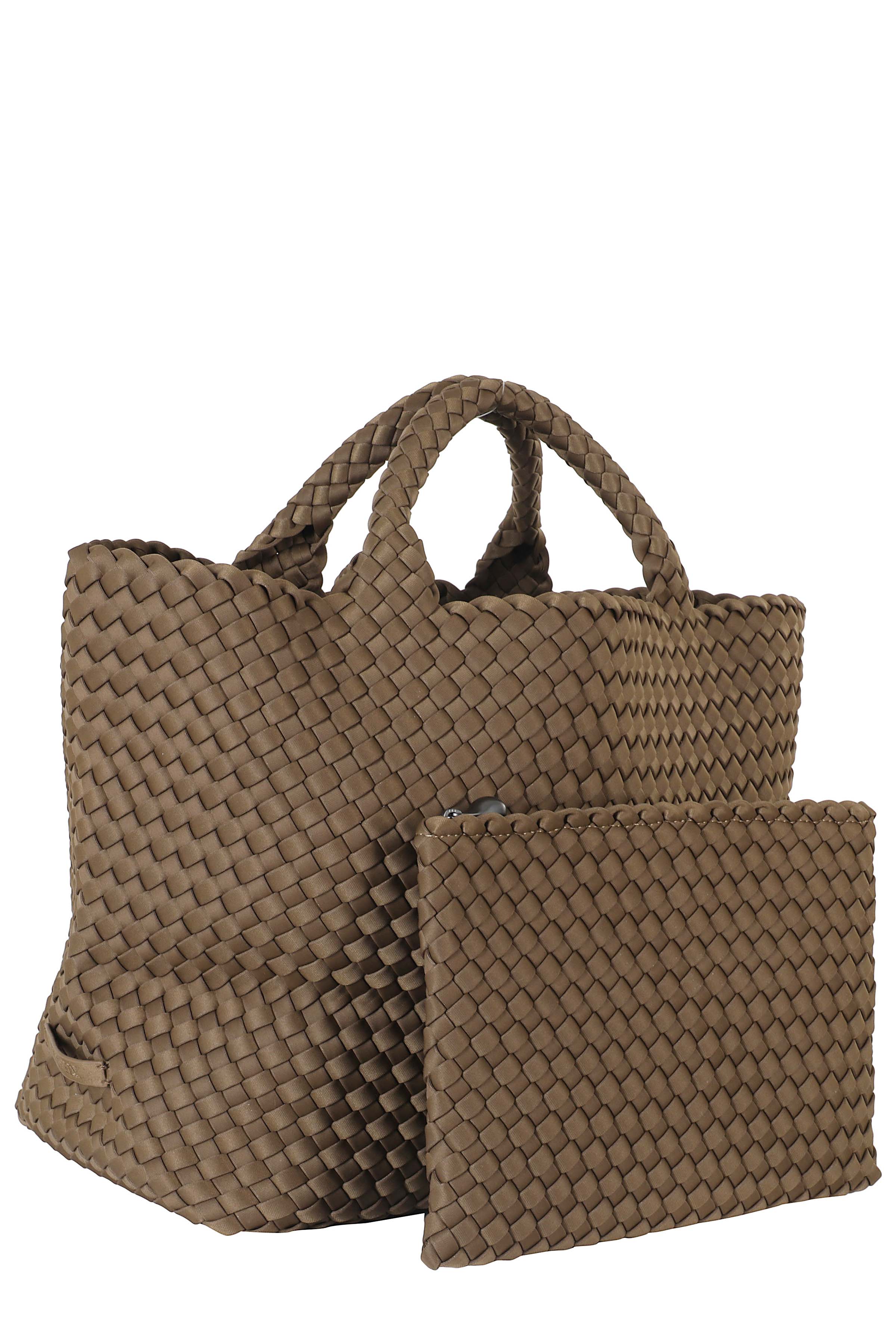 St Barths Medium Tote Brown Neoprene Borsa