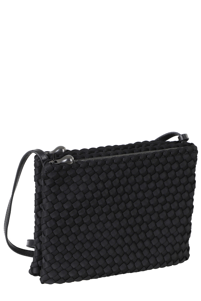 Soho Medium Envelope Black Neoprene Borsa