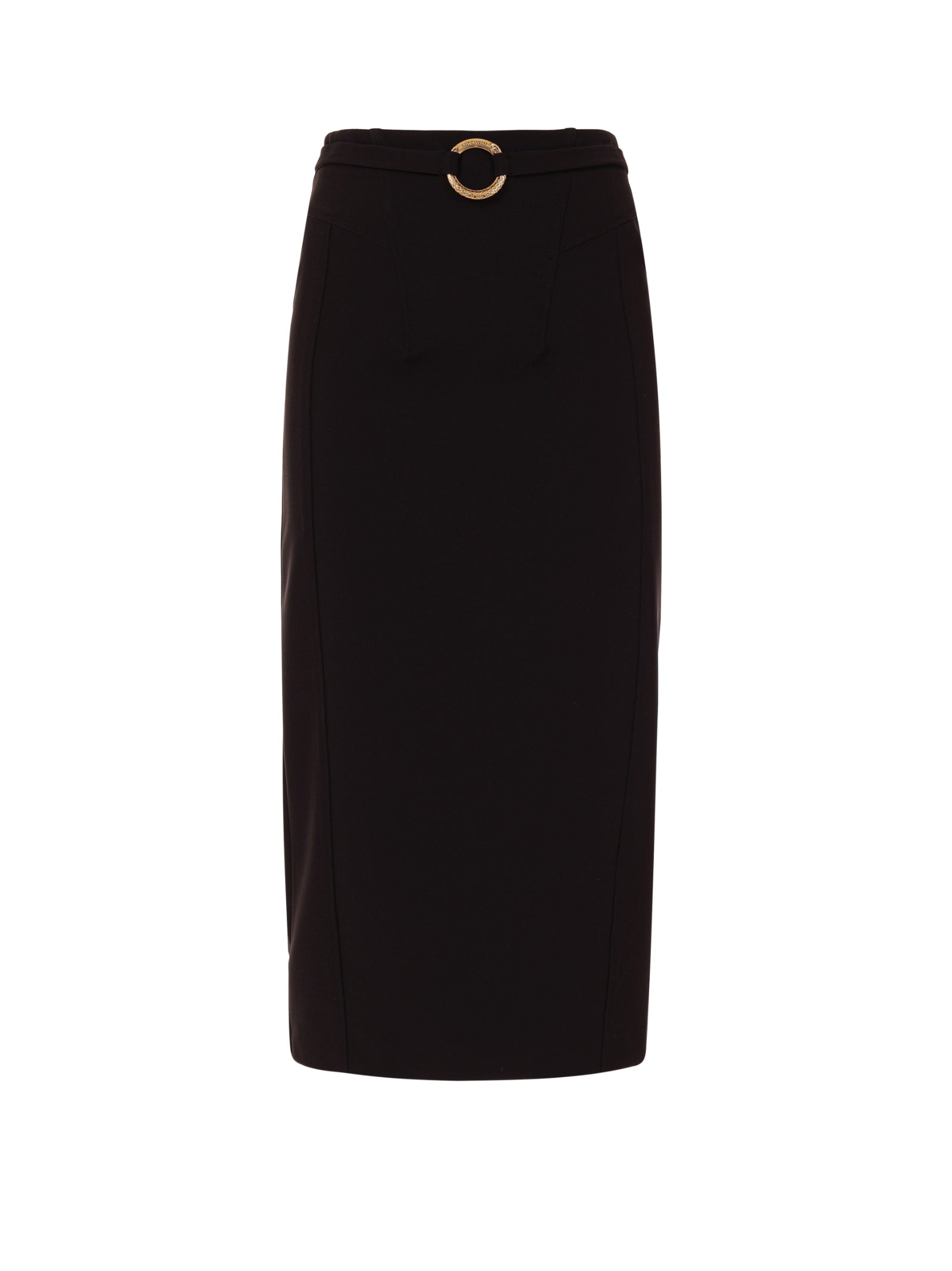 Roberto Cavalli Skirts Black Poliestere Elastam