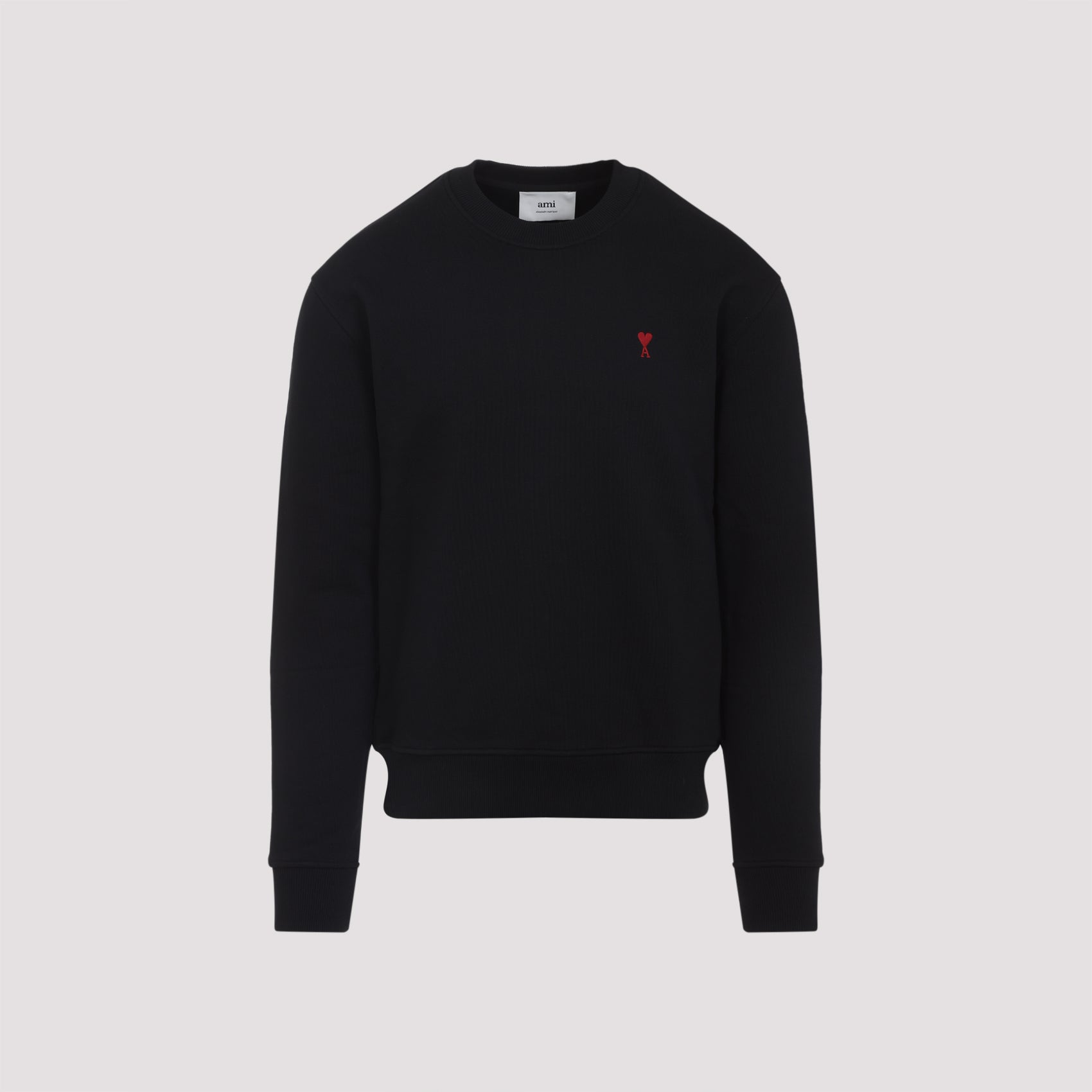 Ami De Coeur Sweatshirt Black Cotton
