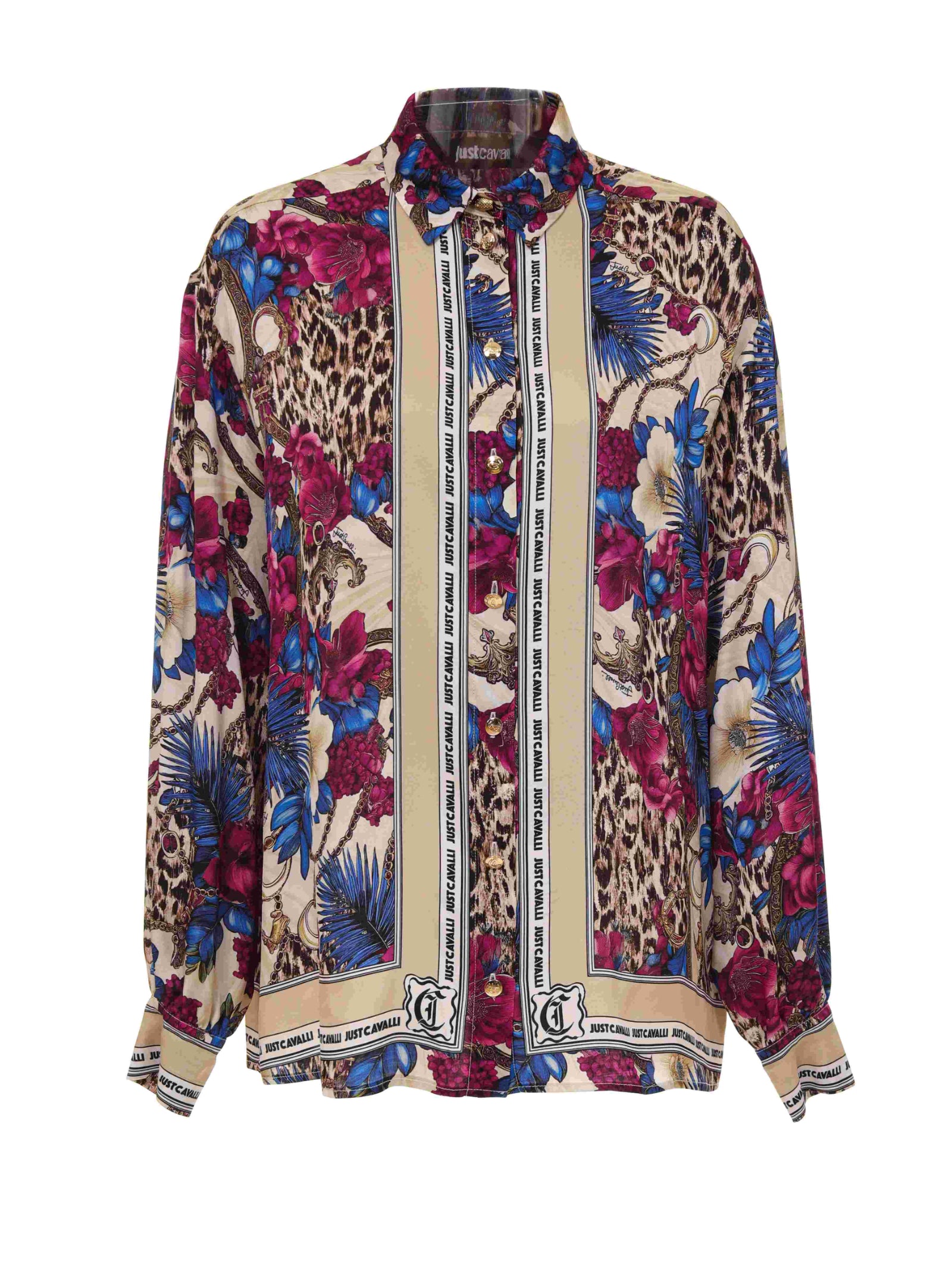Roberto Cavalli Shirts MultiColour