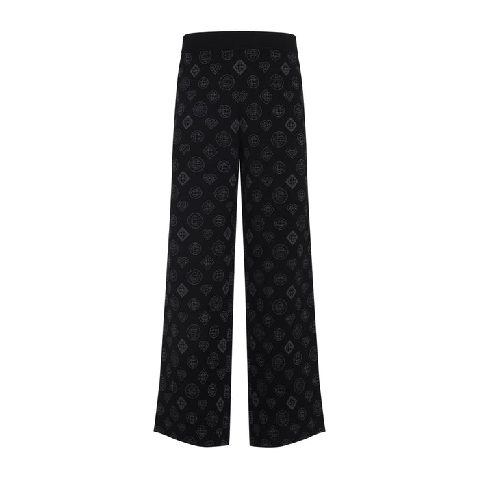 Casablanca City Jacquard Trousers Viscose