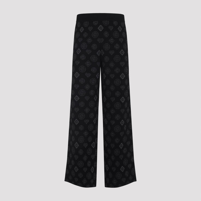 Casablanca City Jacquard Trousers Viscose