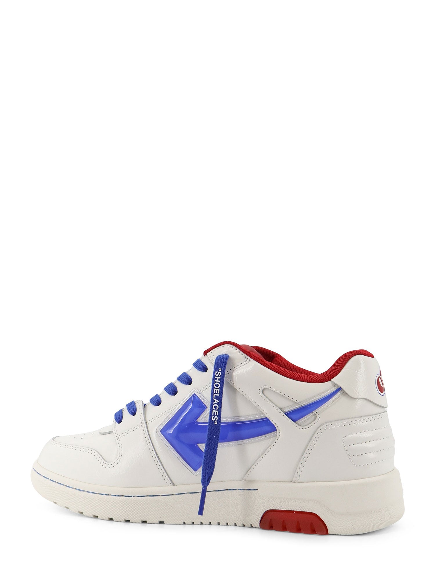 Off White Sneakers Cobal Pelle/gomma