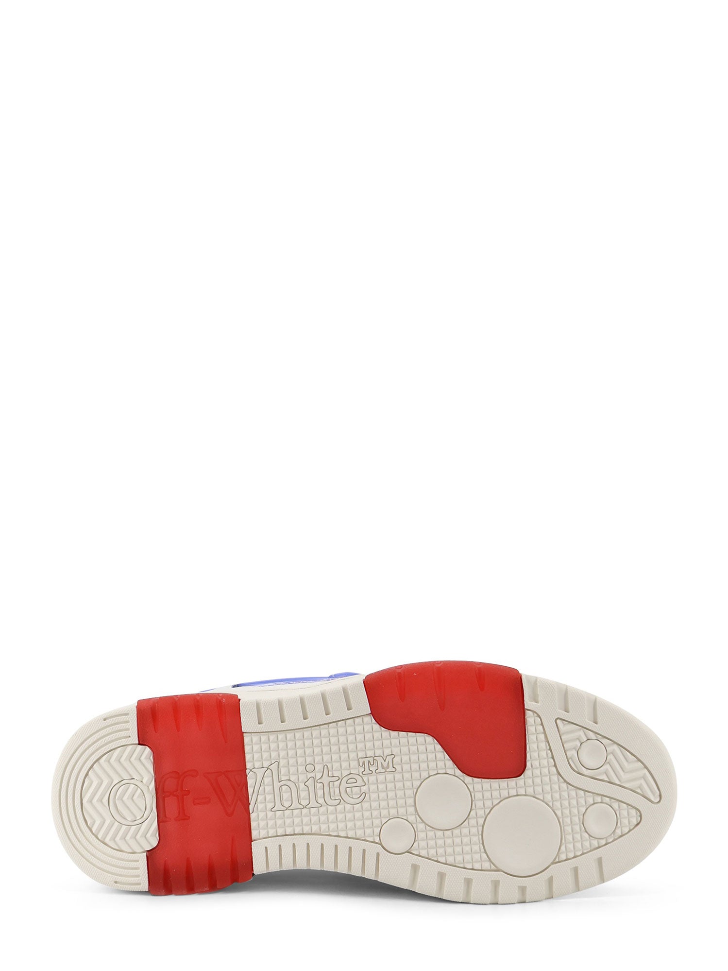 Off White Sneakers Cobal Pelle/gomma