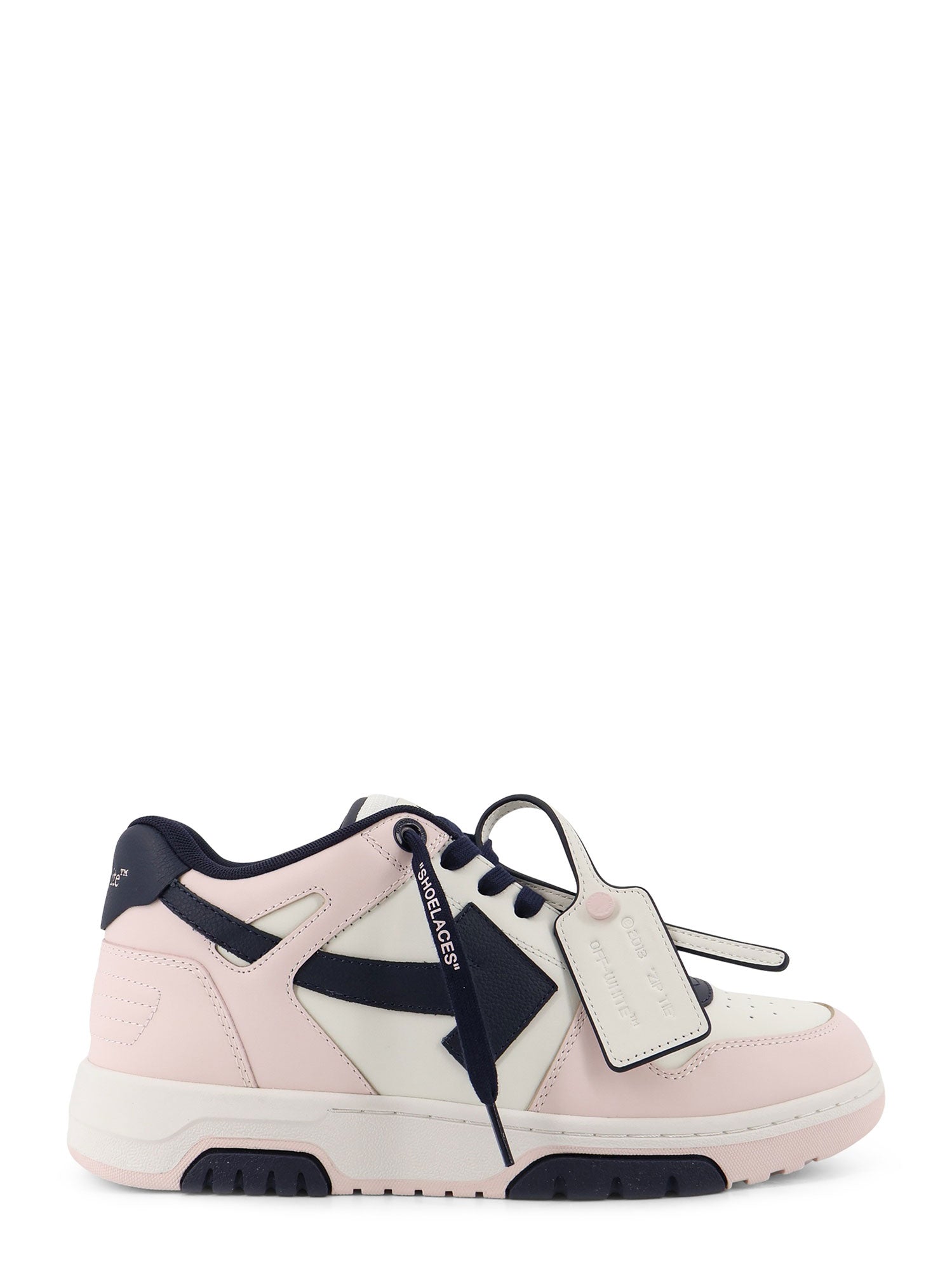 Off White Sneakers Pink Dark B