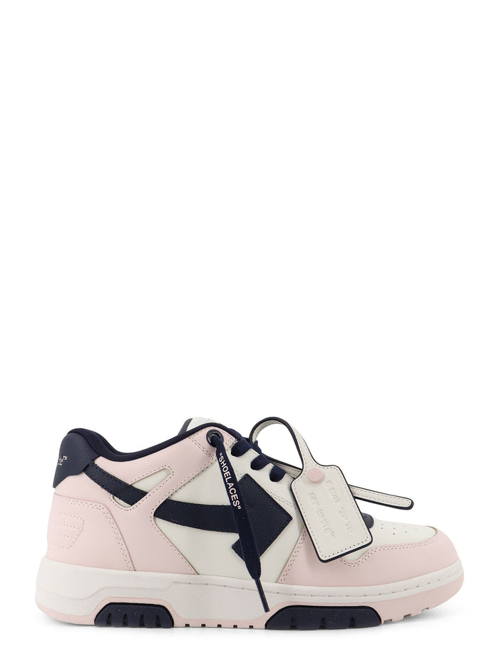 Off White Sneakers Pink Dark B