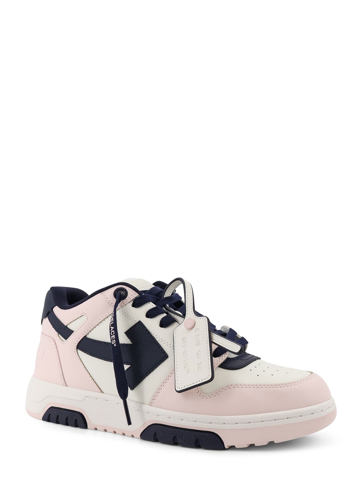 Off White Sneakers Pink Dark B
